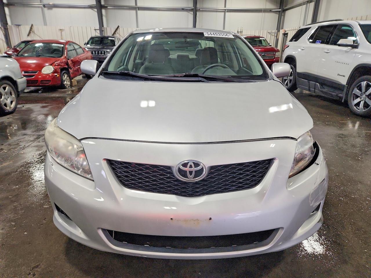 2010 Toyota Corolla Le Silver vin: 1NXBU4EE4AZ188973