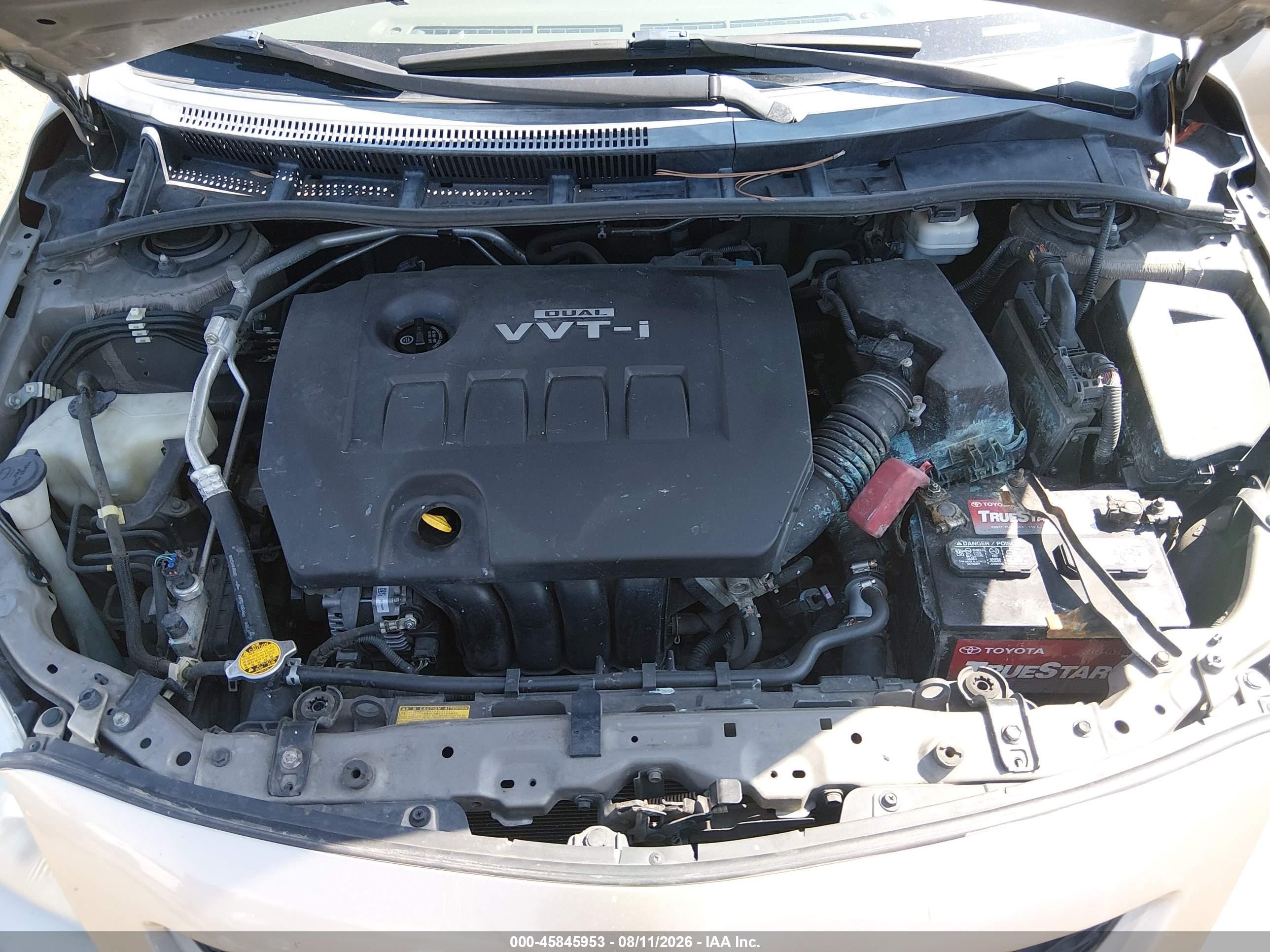 2010 Toyota Corolla Le Beige vin: 1NXBU4EE4AZ202516
