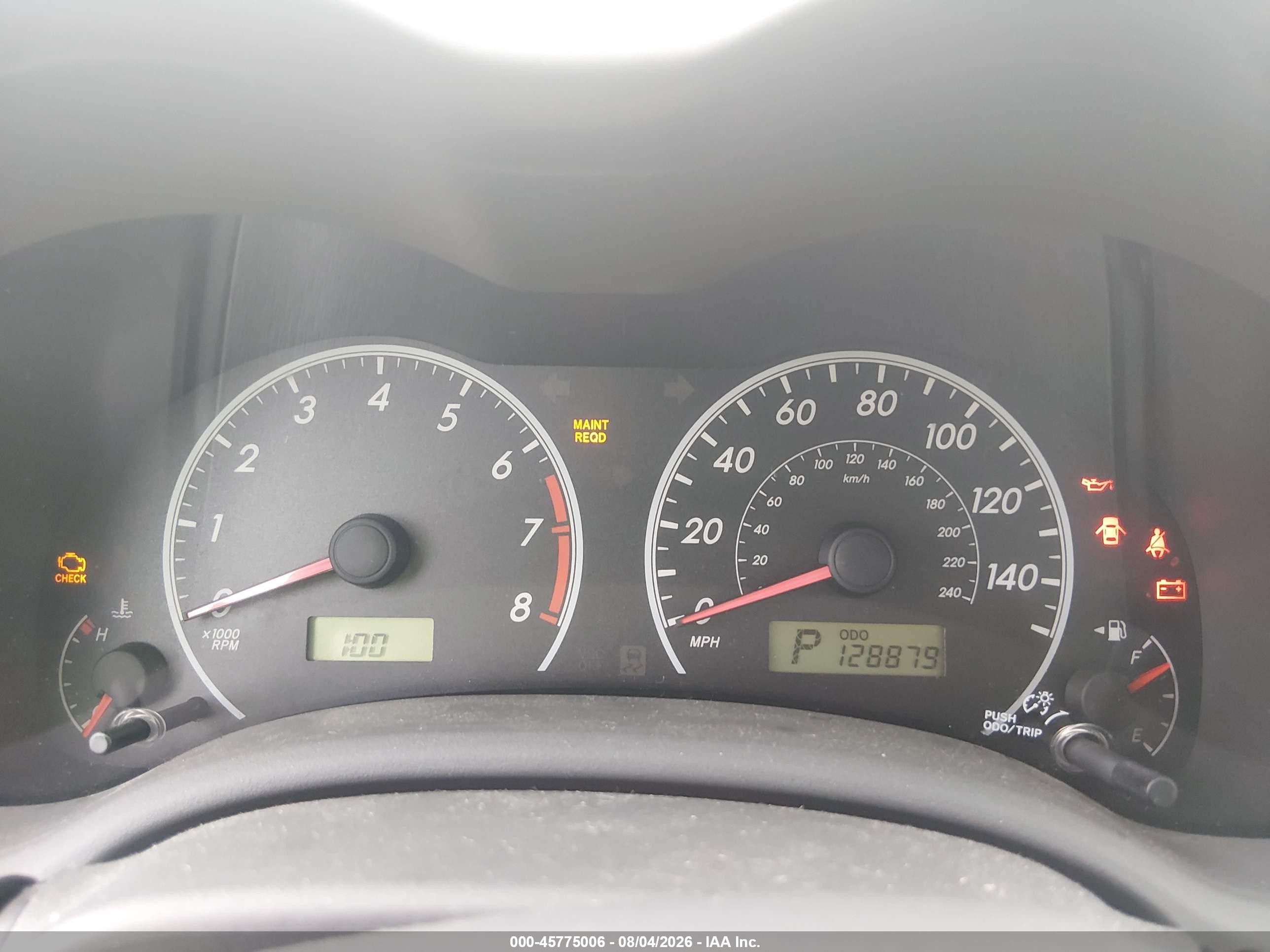 2010 Toyota Corolla Le Серебряный vin: 1NXBU4EE4AZ204461