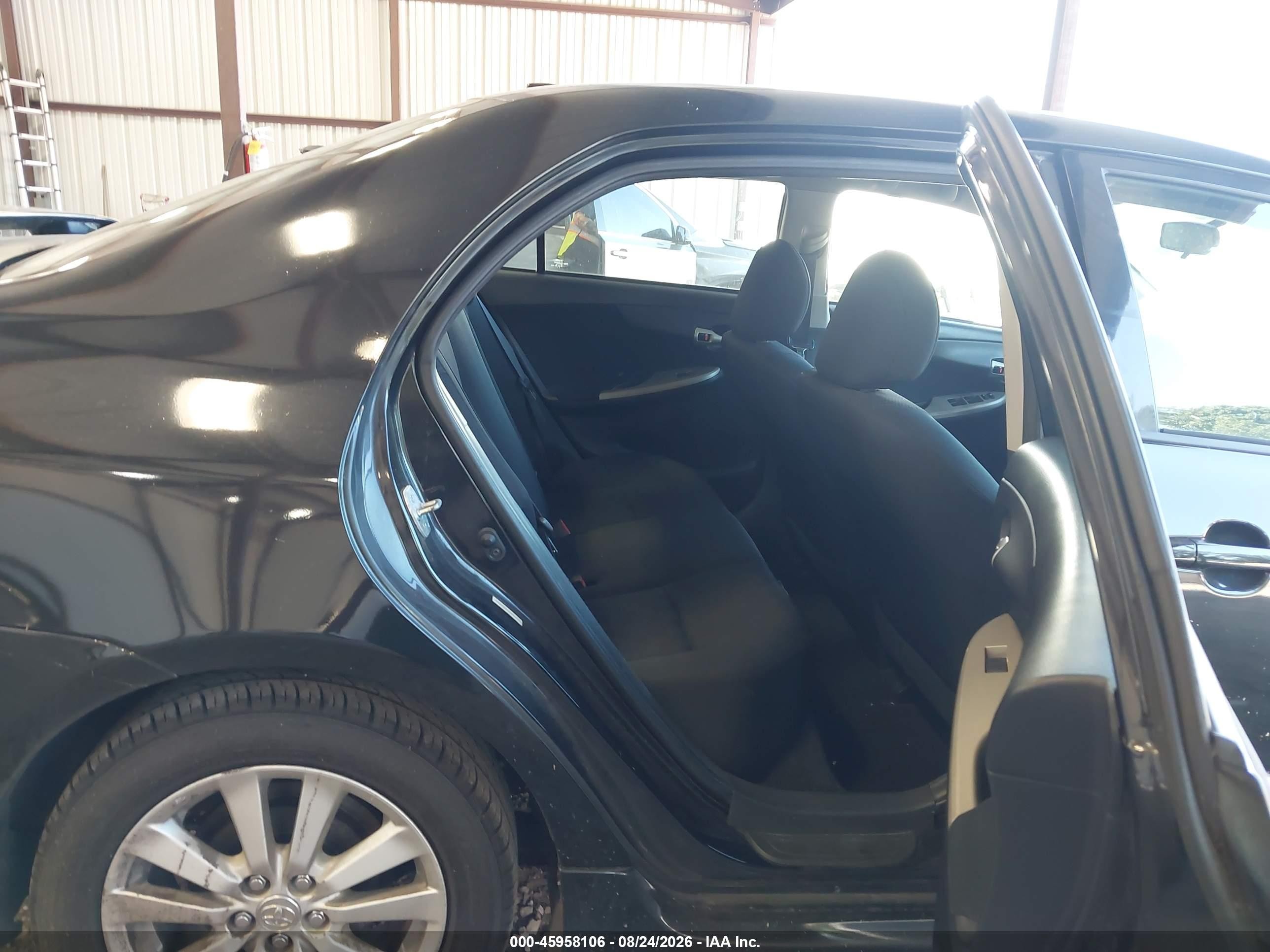 2010 Toyota Corolla S Black vin: 1NXBU4EE4AZ212494