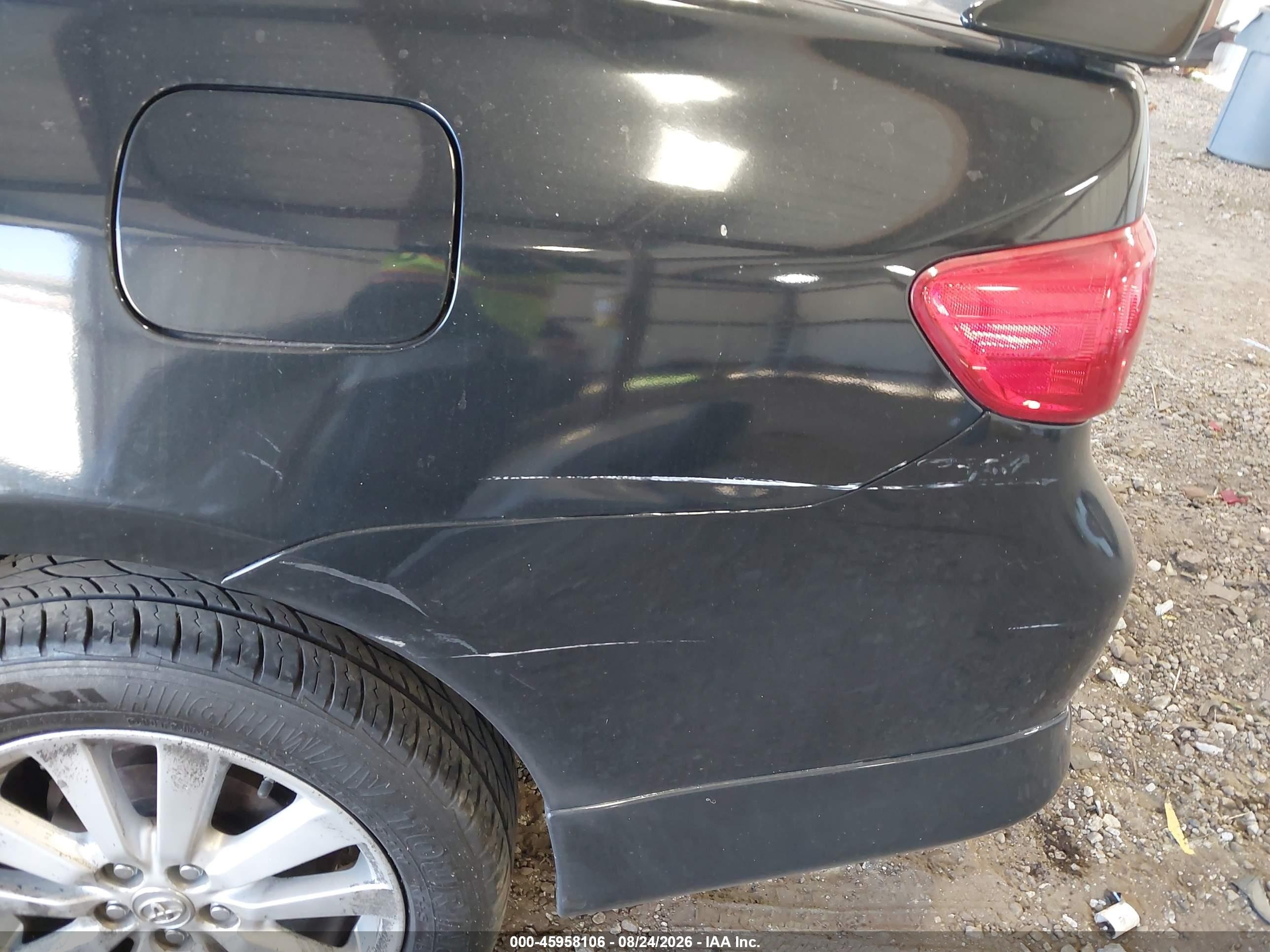 2010 Toyota Corolla S Black vin: 1NXBU4EE4AZ212494