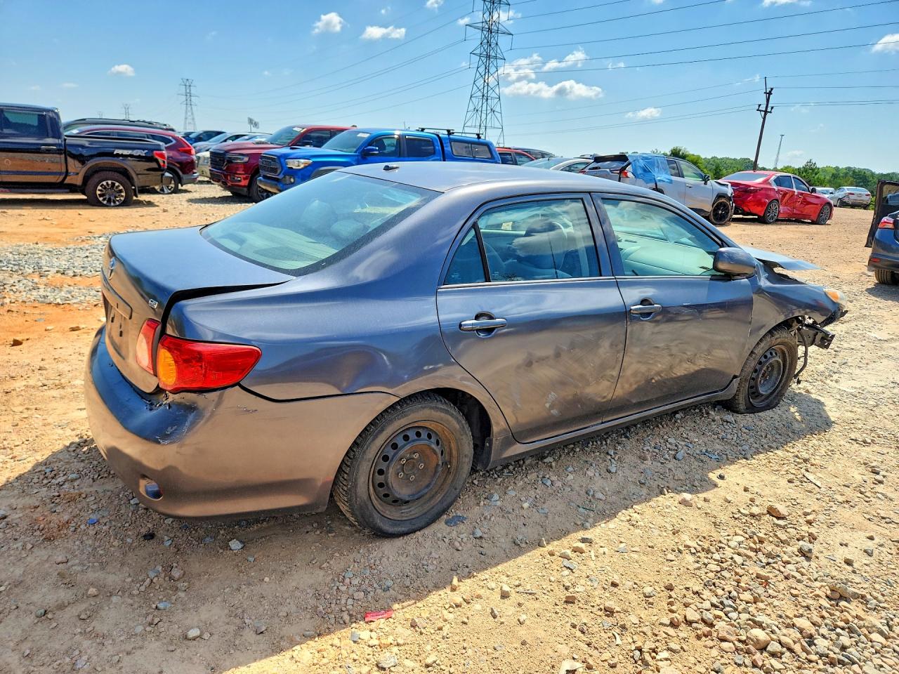 2010 Toyota Corolla Le Gray vin: 1NXBU4EE4AZ226802