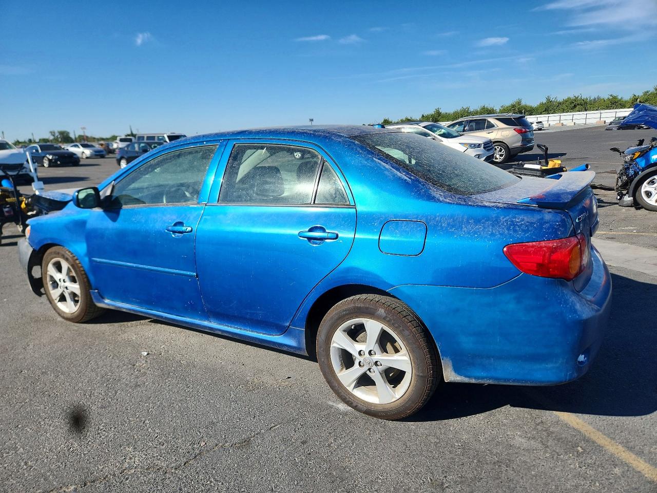 2010 Toyota Corolla Le Синий vin: 1NXBU4EE4AZ236486