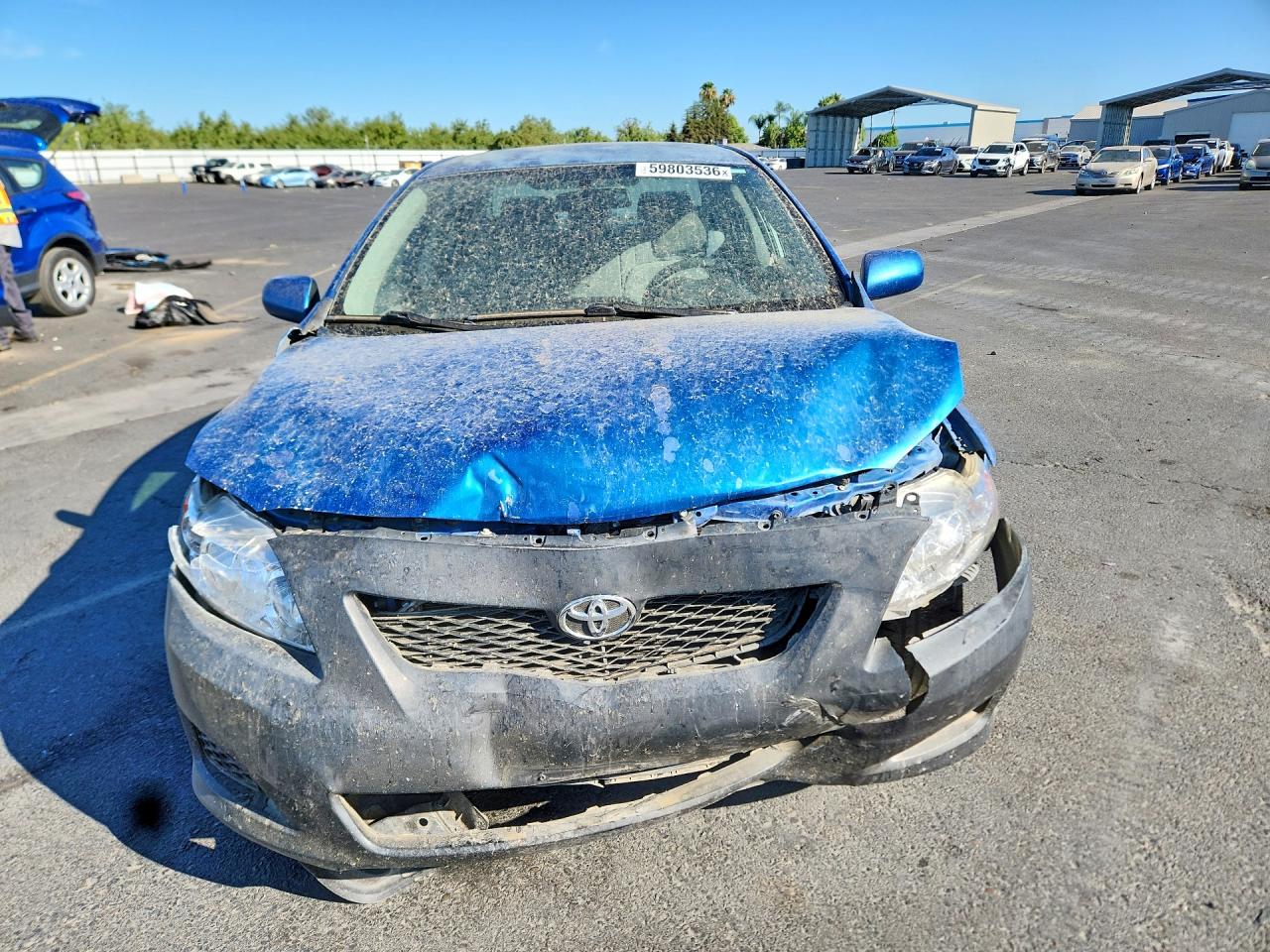 2010 Toyota Corolla Le Синий vin: 1NXBU4EE4AZ236486