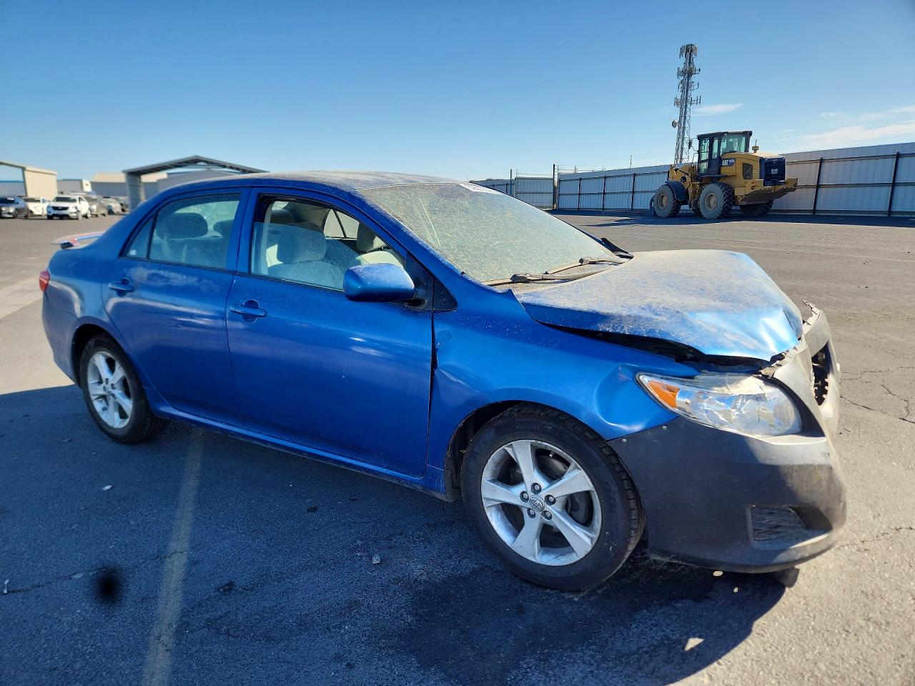 2010 Toyota Corolla Le Синий vin: 1NXBU4EE4AZ236486