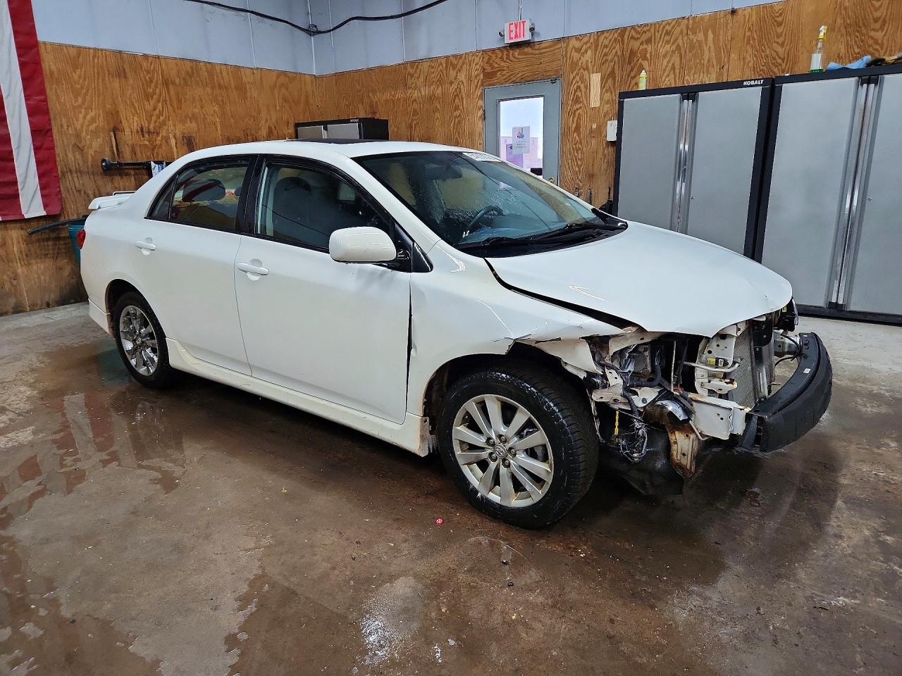 2010 Toyota Corolla S White vin: 1NXBU4EE4AZ239727