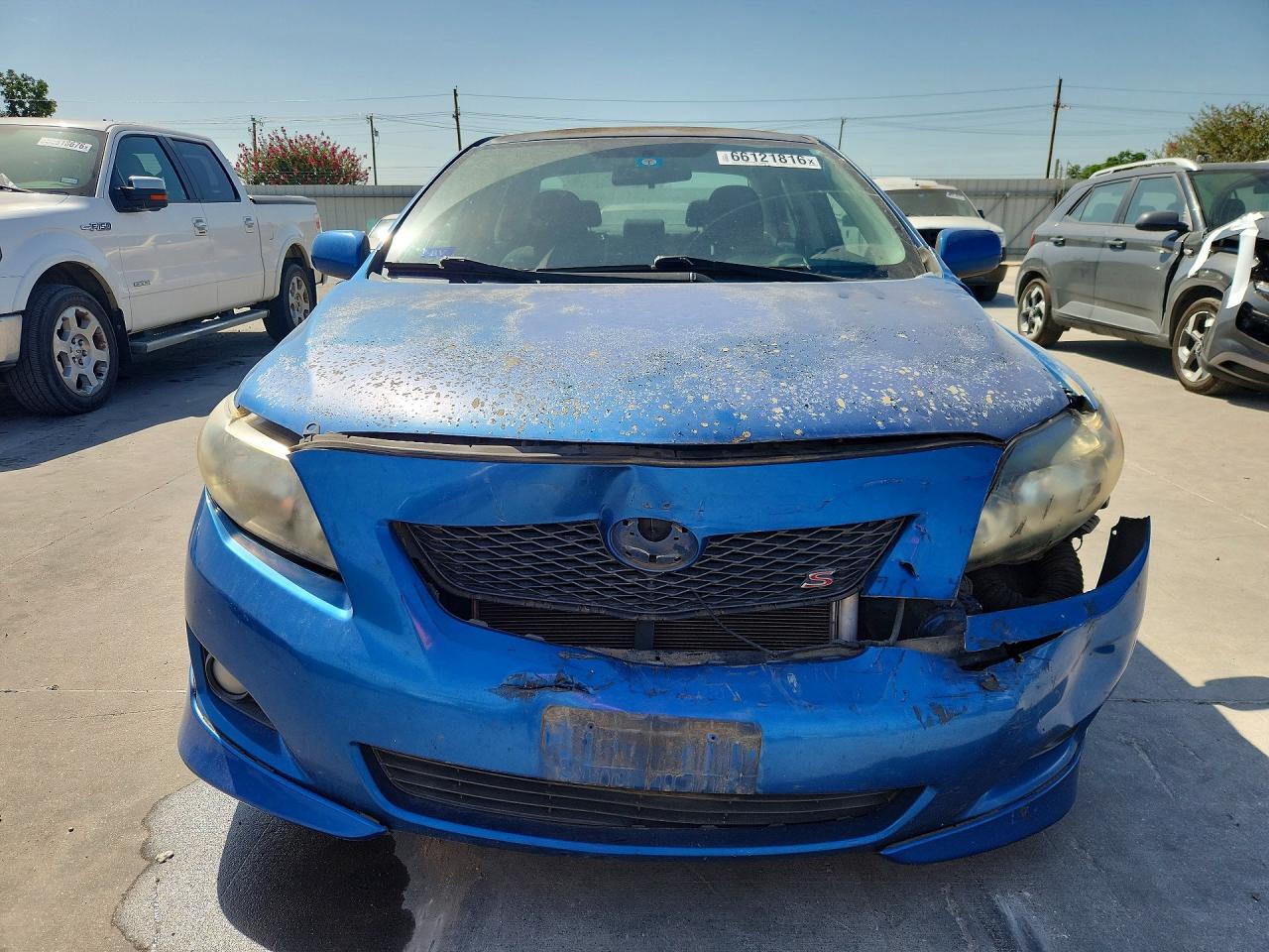 2010 Toyota Corolla S Blue vin: 1NXBU4EE4AZ240280