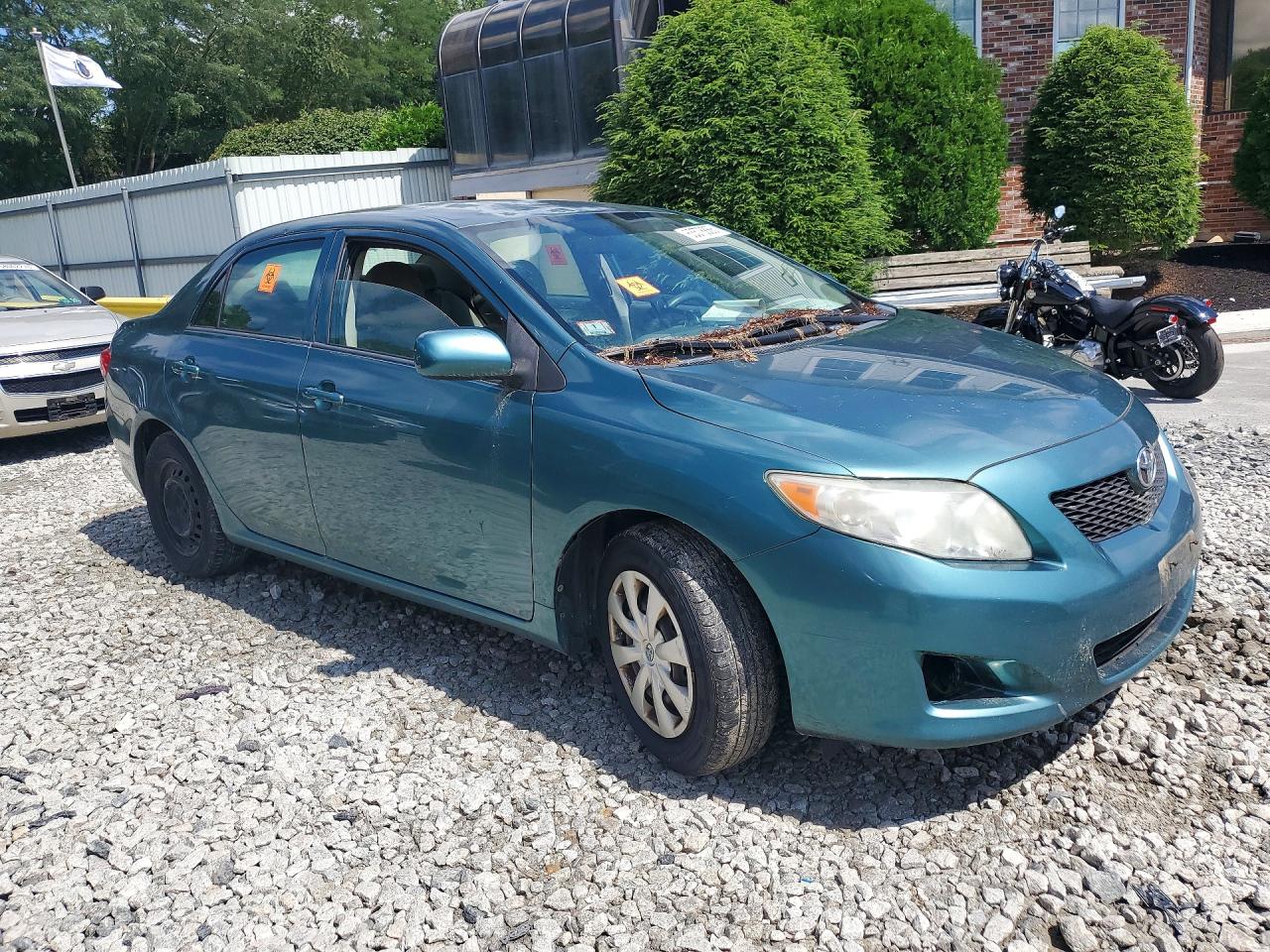 2010 Toyota Corolla Le Green vin: 1NXBU4EE4AZ259895