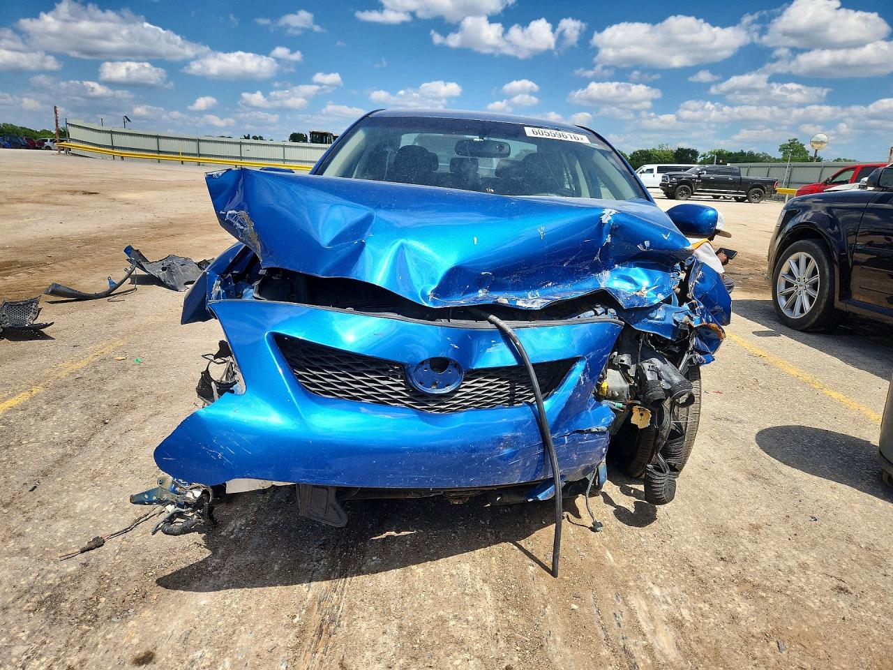 2010 Toyota Corolla S Blue vin: 1NXBU4EE4AZ263395