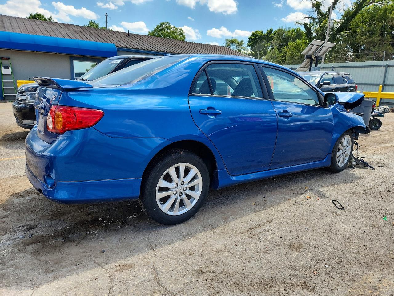 2010 Toyota Corolla S Blue vin: 1NXBU4EE4AZ263395
