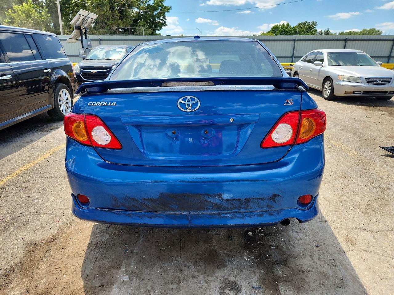 2010 Toyota Corolla S Blue vin: 1NXBU4EE4AZ263395