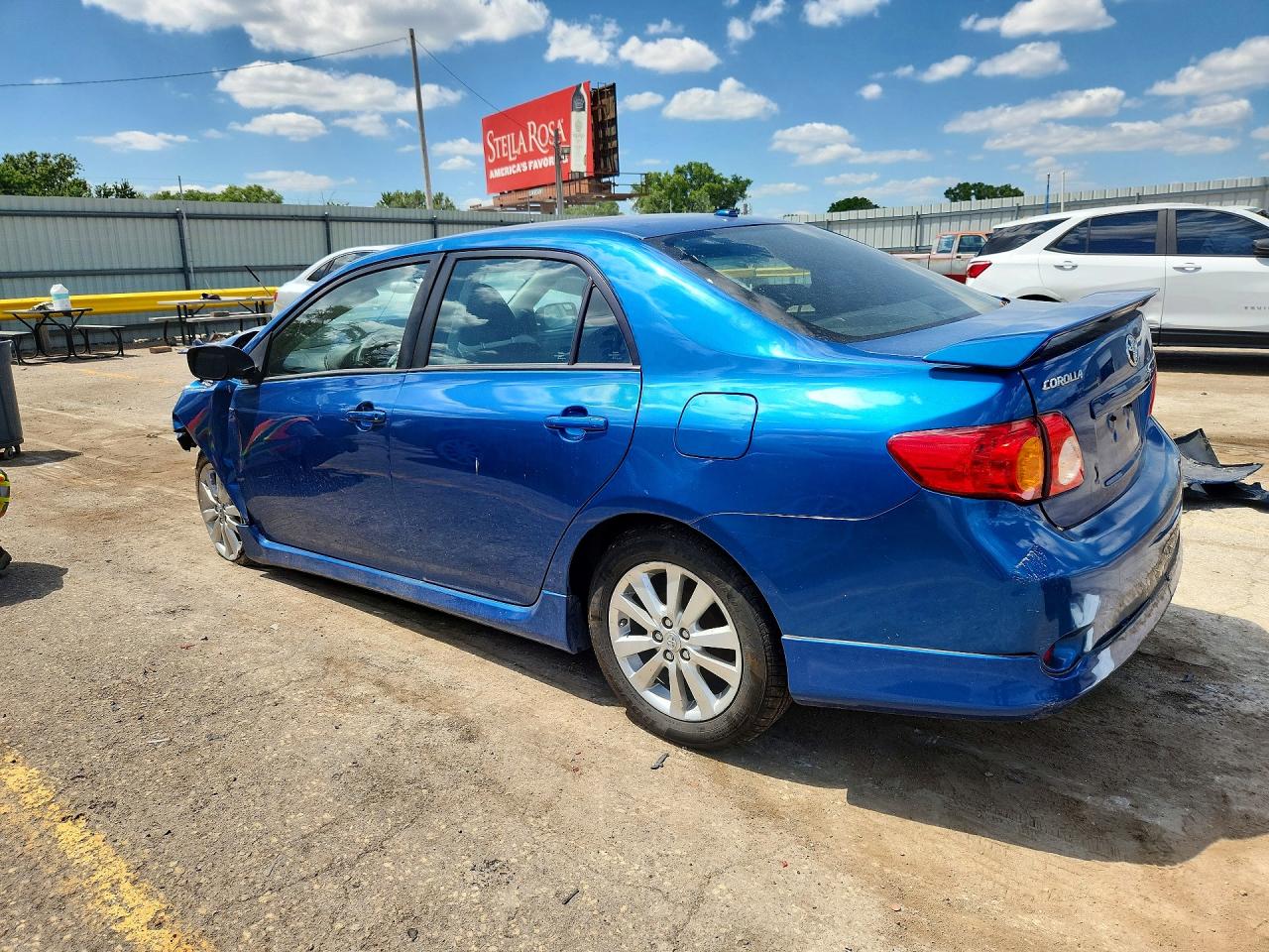 2010 Toyota Corolla S Blue vin: 1NXBU4EE4AZ263395