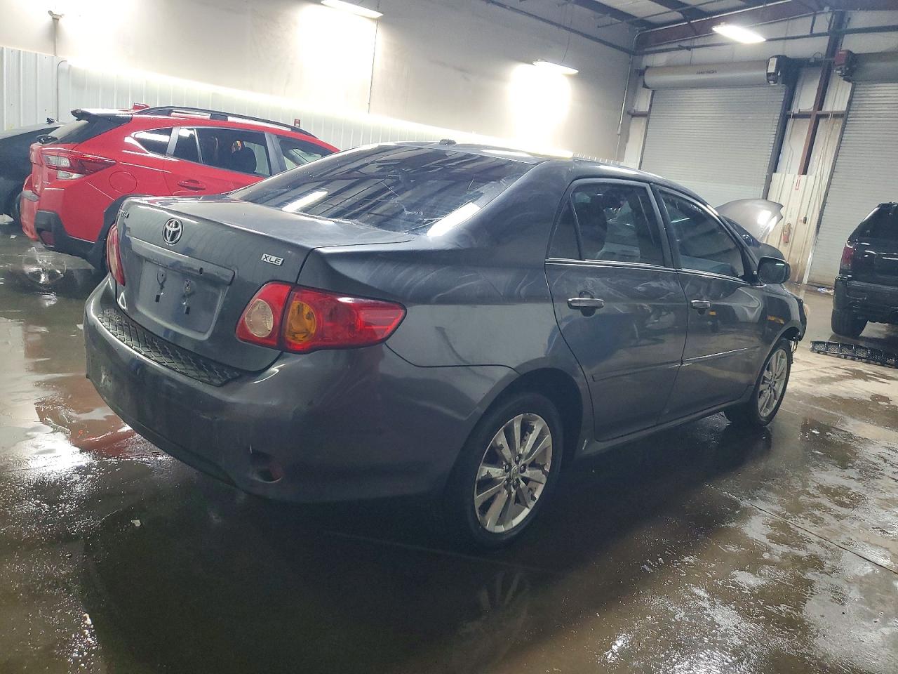 2010 Toyota Corolla Gray vin: 1NXBU4EE4AZ267768