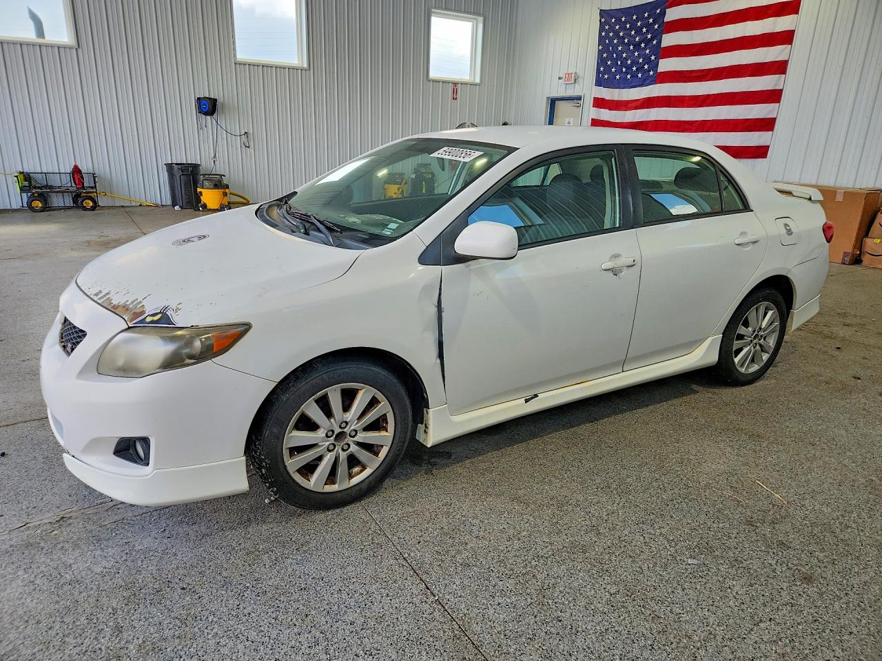 2010 Toyota Corolla S White vin: 1NXBU4EE4AZ272548