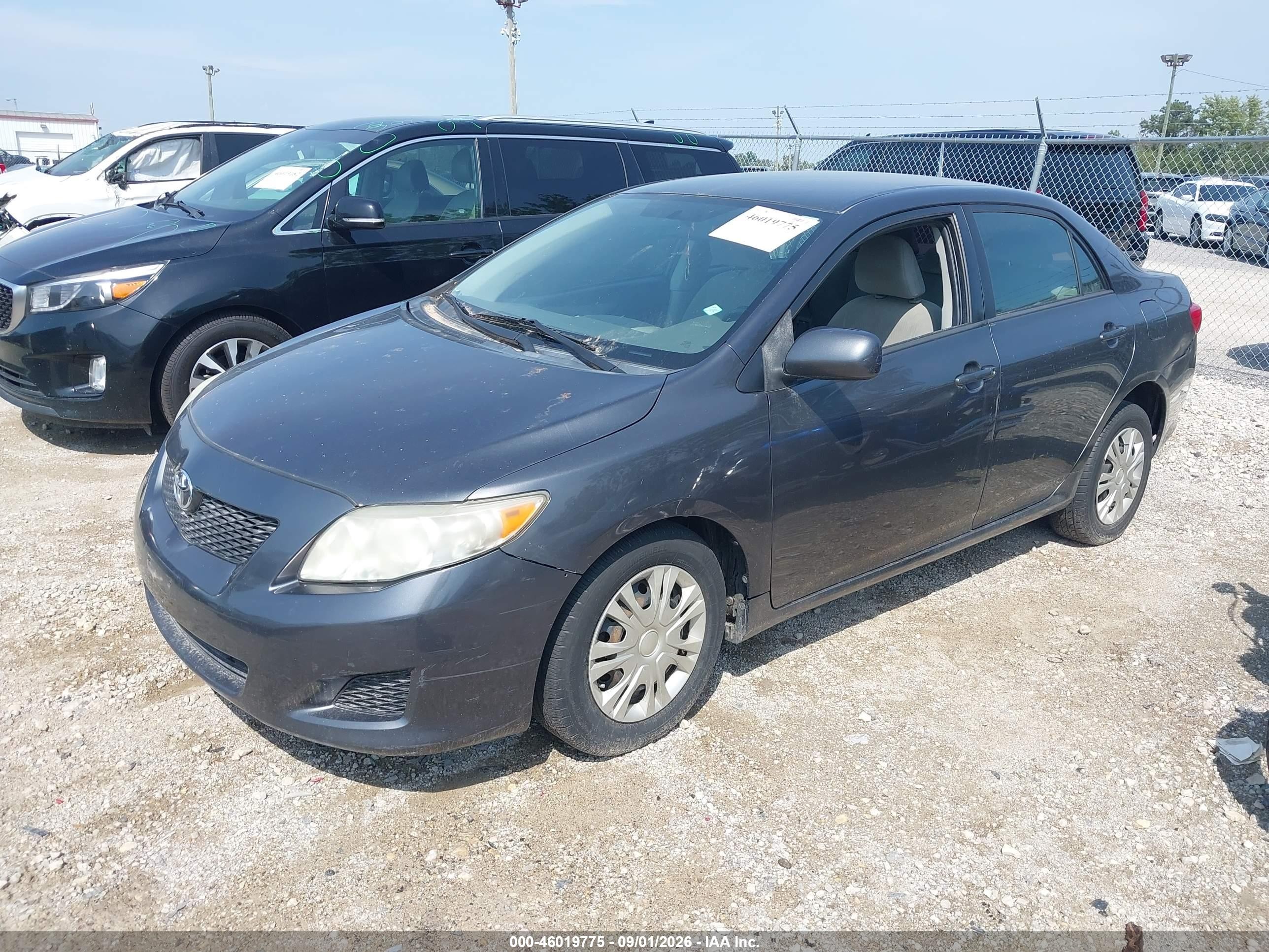 2010 Toyota Corolla Le Dark Blue vin: 1NXBU4EE4AZ280682