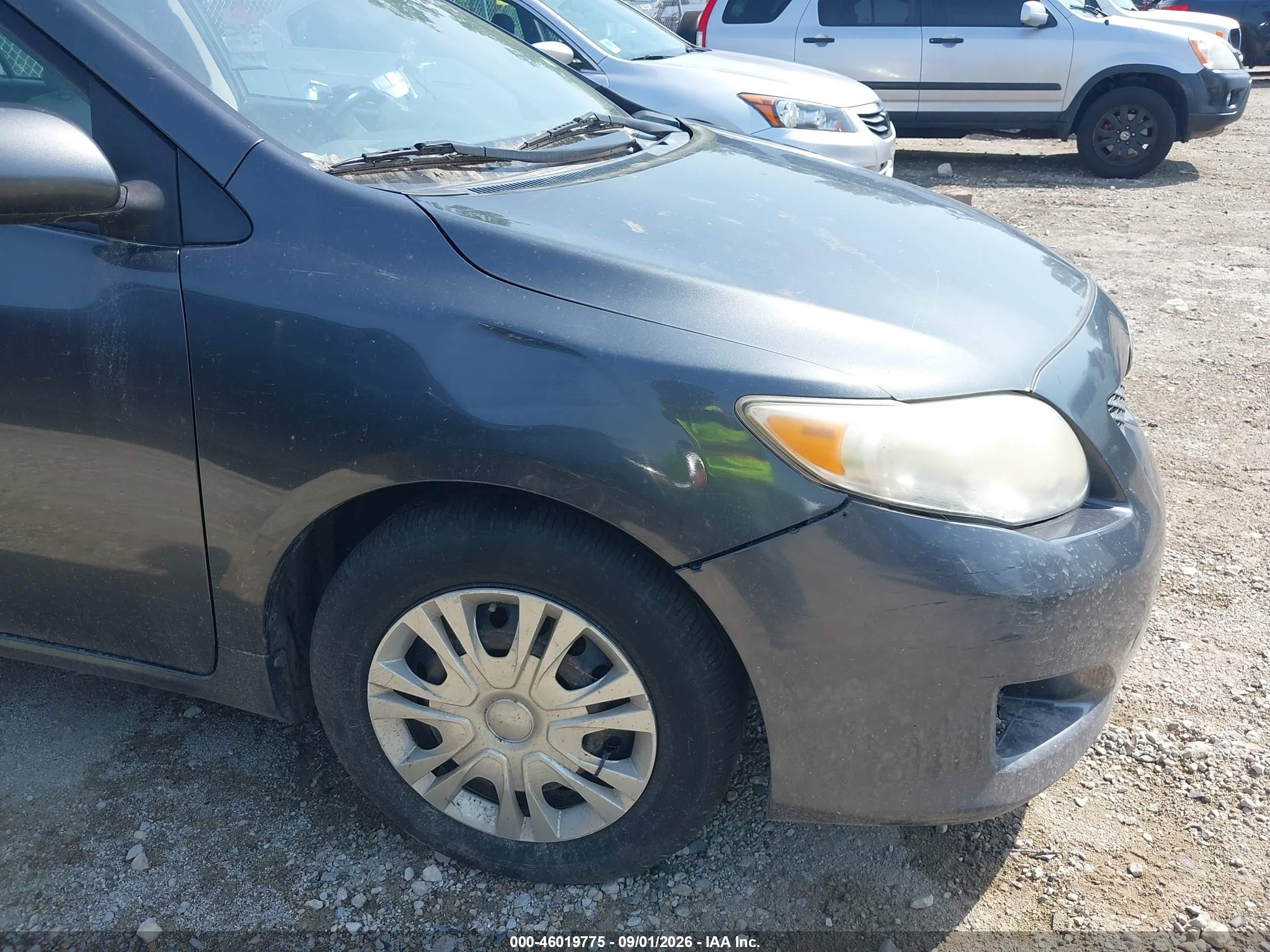 2010 Toyota Corolla Le Dark Blue vin: 1NXBU4EE4AZ280682
