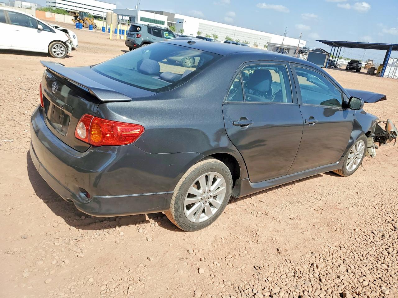2010 Toyota Corolla S Charcoal vin: 1NXBU4EE4AZ286191