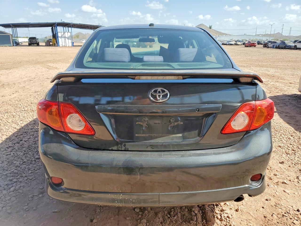 2010 Toyota Corolla S Charcoal vin: 1NXBU4EE4AZ286191
