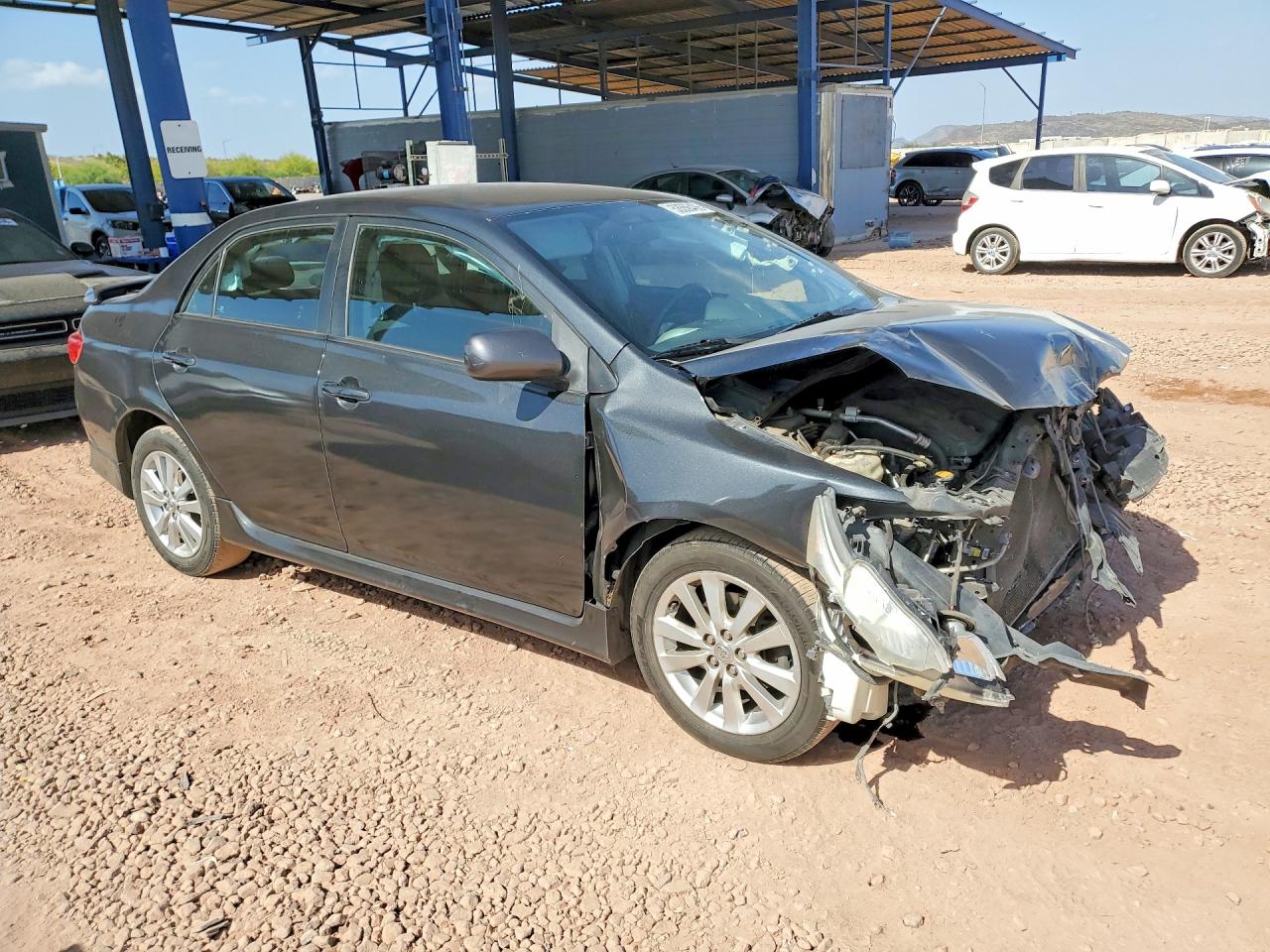 2010 Toyota Corolla S Charcoal vin: 1NXBU4EE4AZ286191