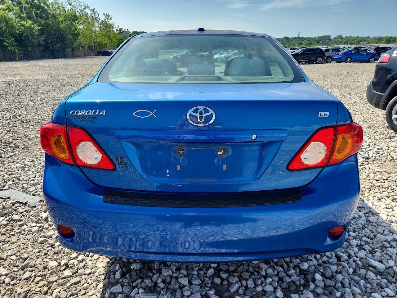 2010 Toyota Corolla Le Blue vin: 1NXBU4EE4AZ289687