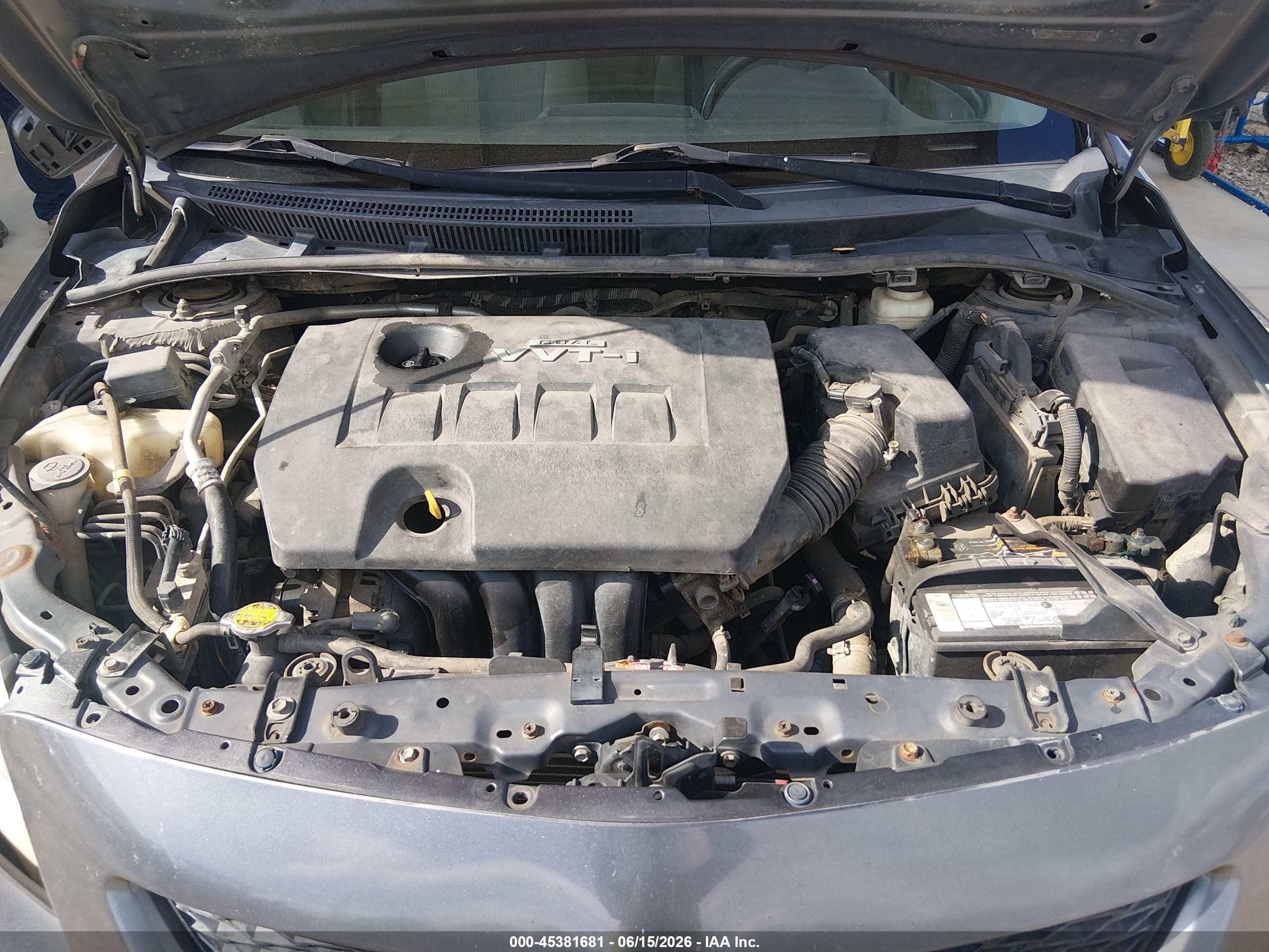 2010 Toyota Corolla Le Gray vin: 1NXBU4EE4AZ296431