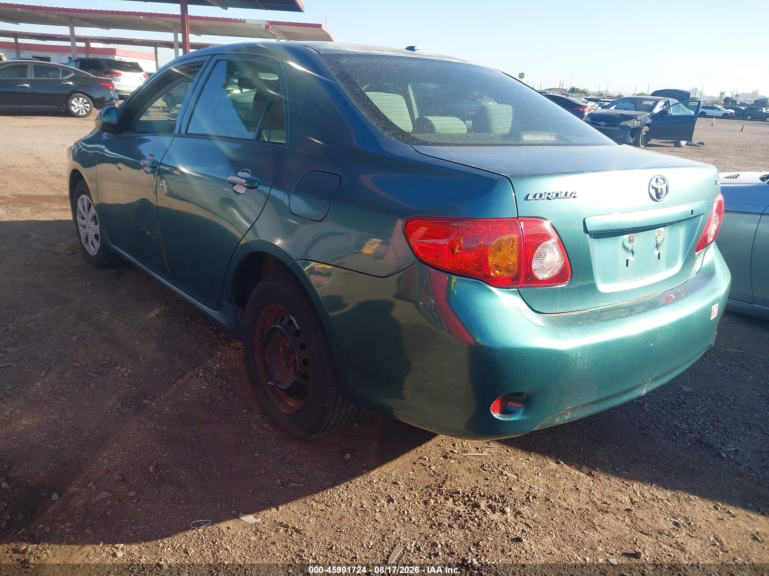 2010 Toyota Corolla Le Серый vin: 1NXBU4EE4AZ302101