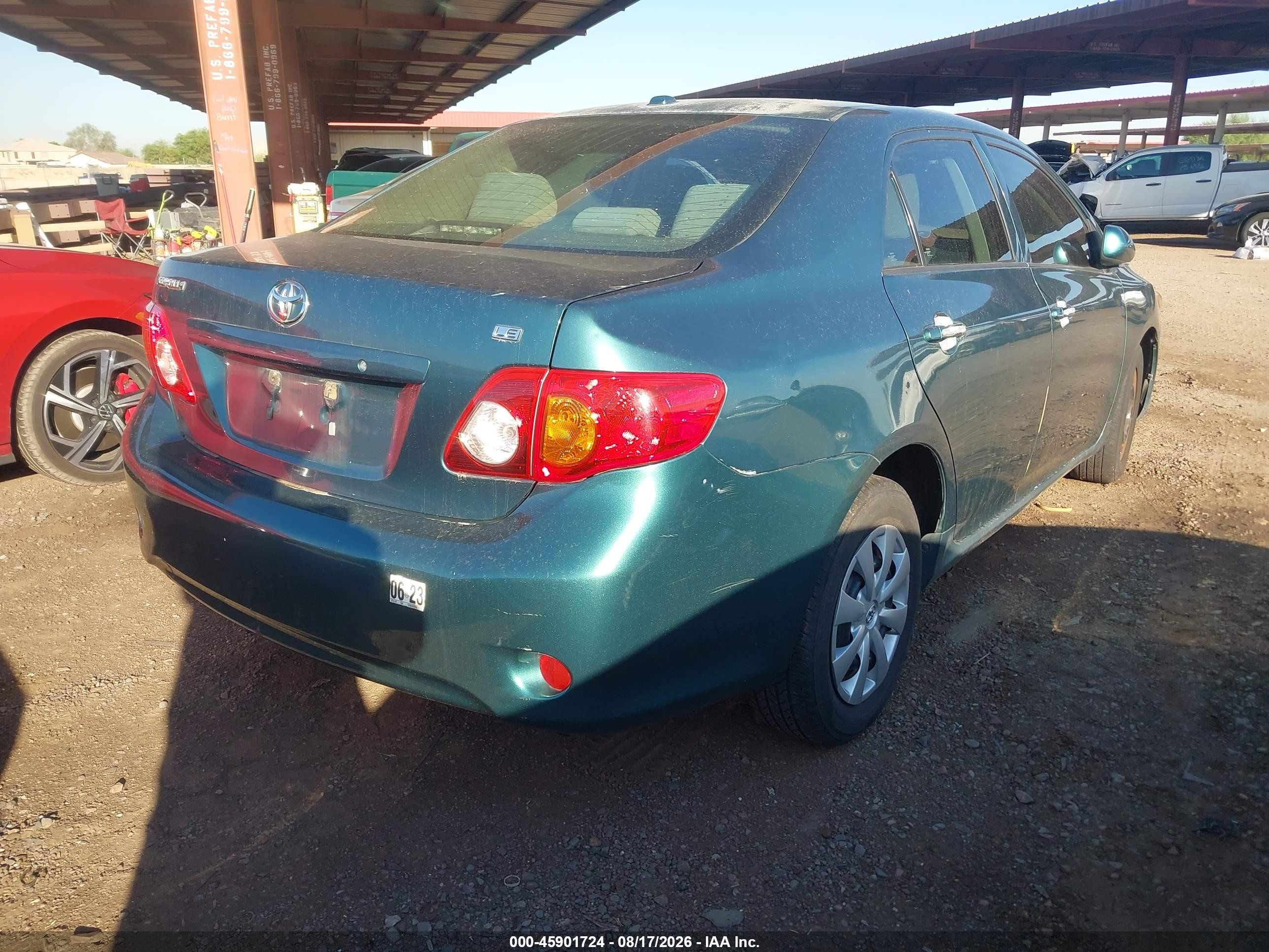 2010 Toyota Corolla Le Серый vin: 1NXBU4EE4AZ302101