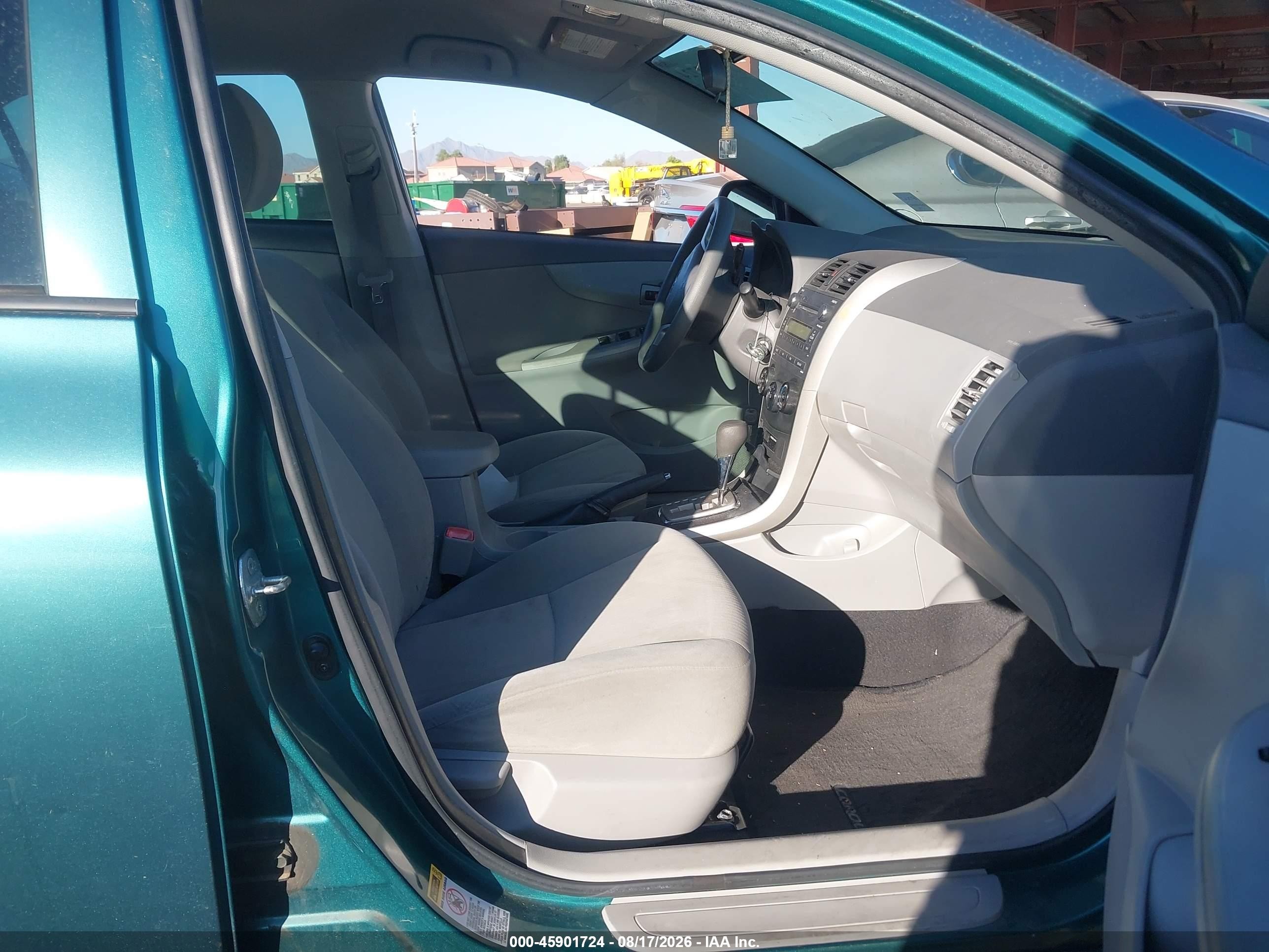2010 Toyota Corolla Le Серый vin: 1NXBU4EE4AZ302101