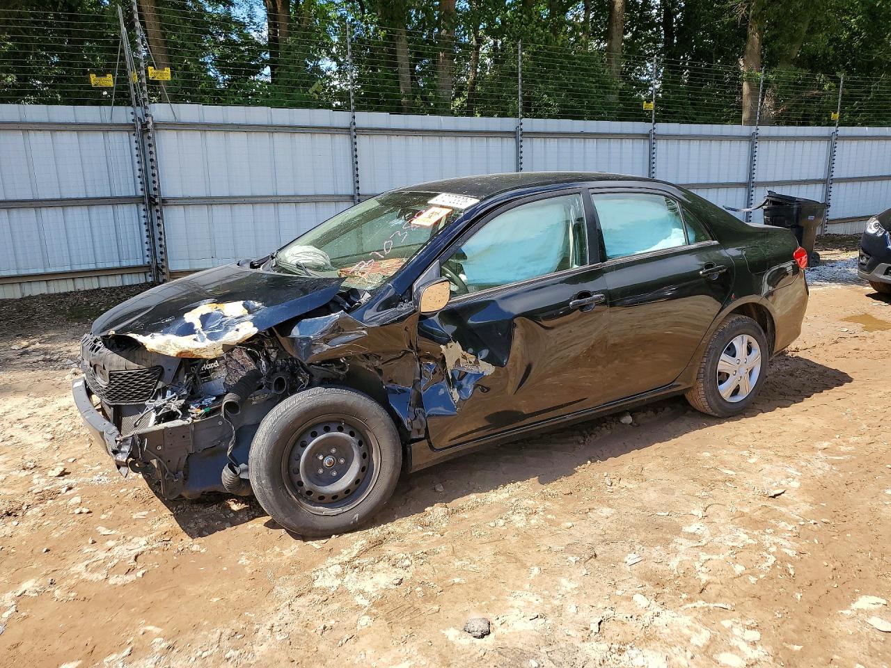 2010 Toyota Corolla Le Black vin: 1NXBU4EE4AZ310389