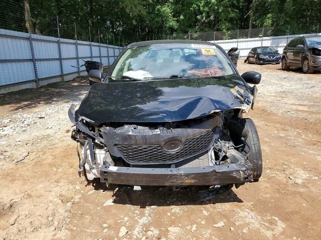 2010 Toyota Corolla Le Black vin: 1NXBU4EE4AZ310389