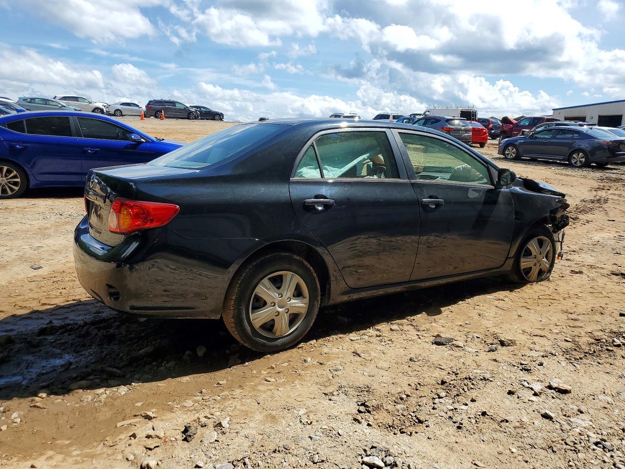 2010 Toyota Corolla Le Black vin: 1NXBU4EE4AZ310389