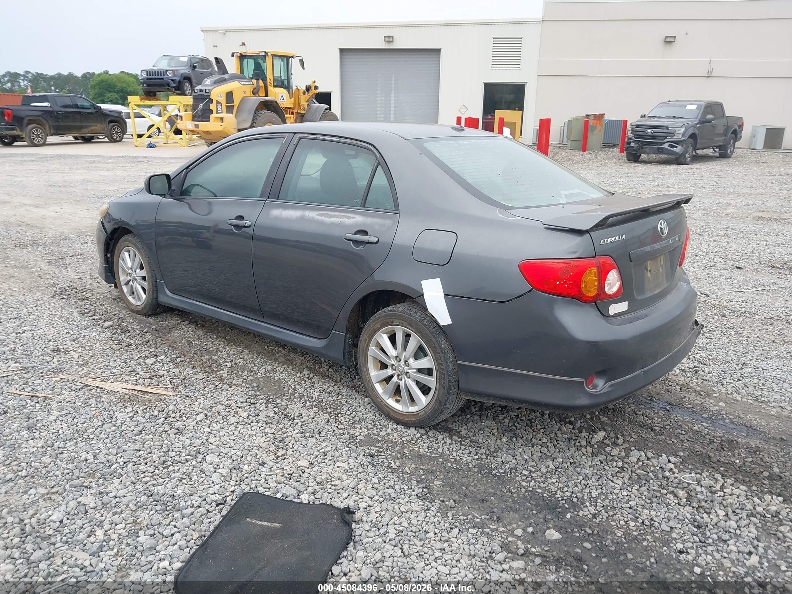 2010 Toyota Corolla S Gray vin: 1NXBU4EE4AZ330030