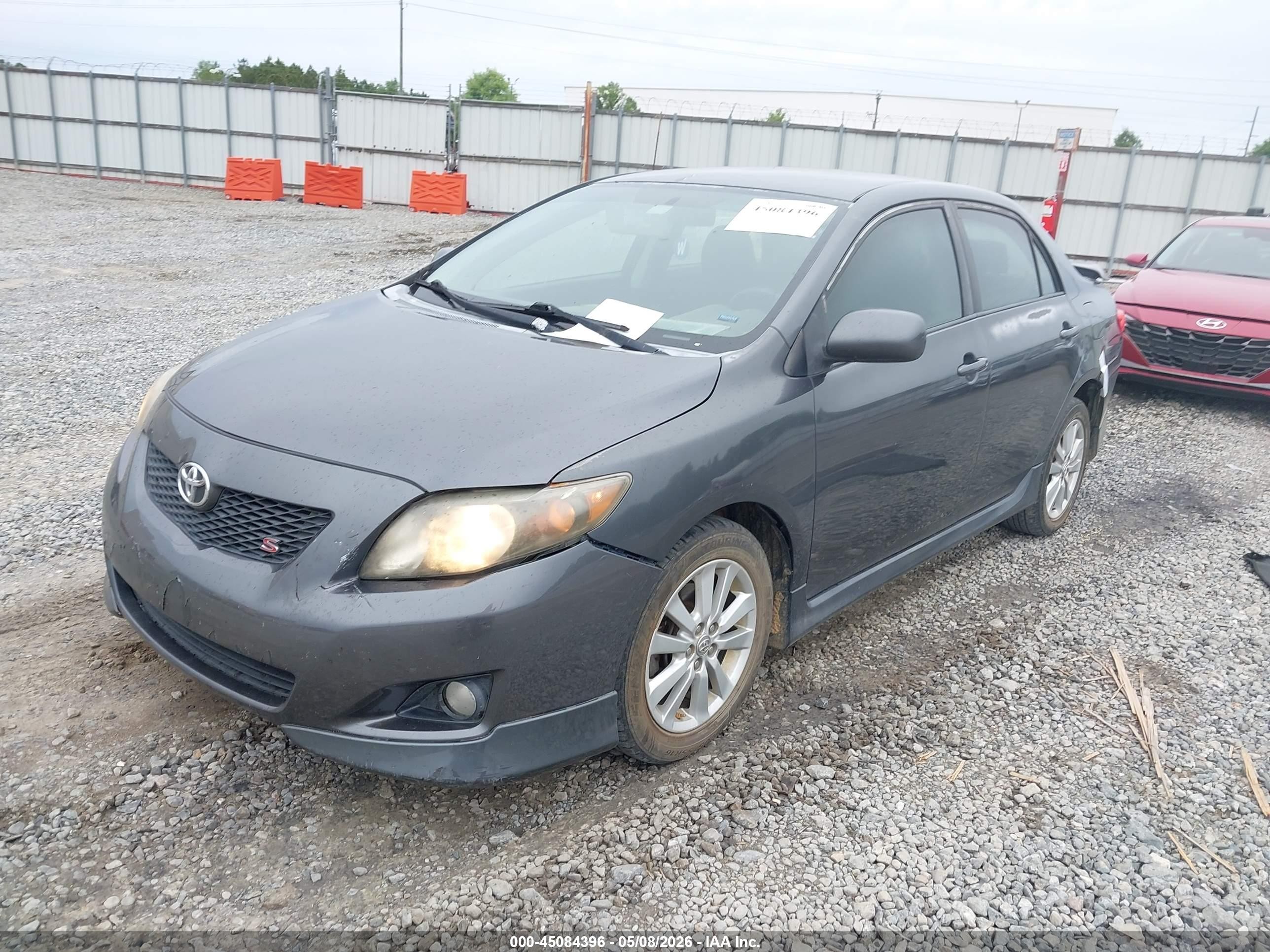 2010 Toyota Corolla S Gray vin: 1NXBU4EE4AZ330030