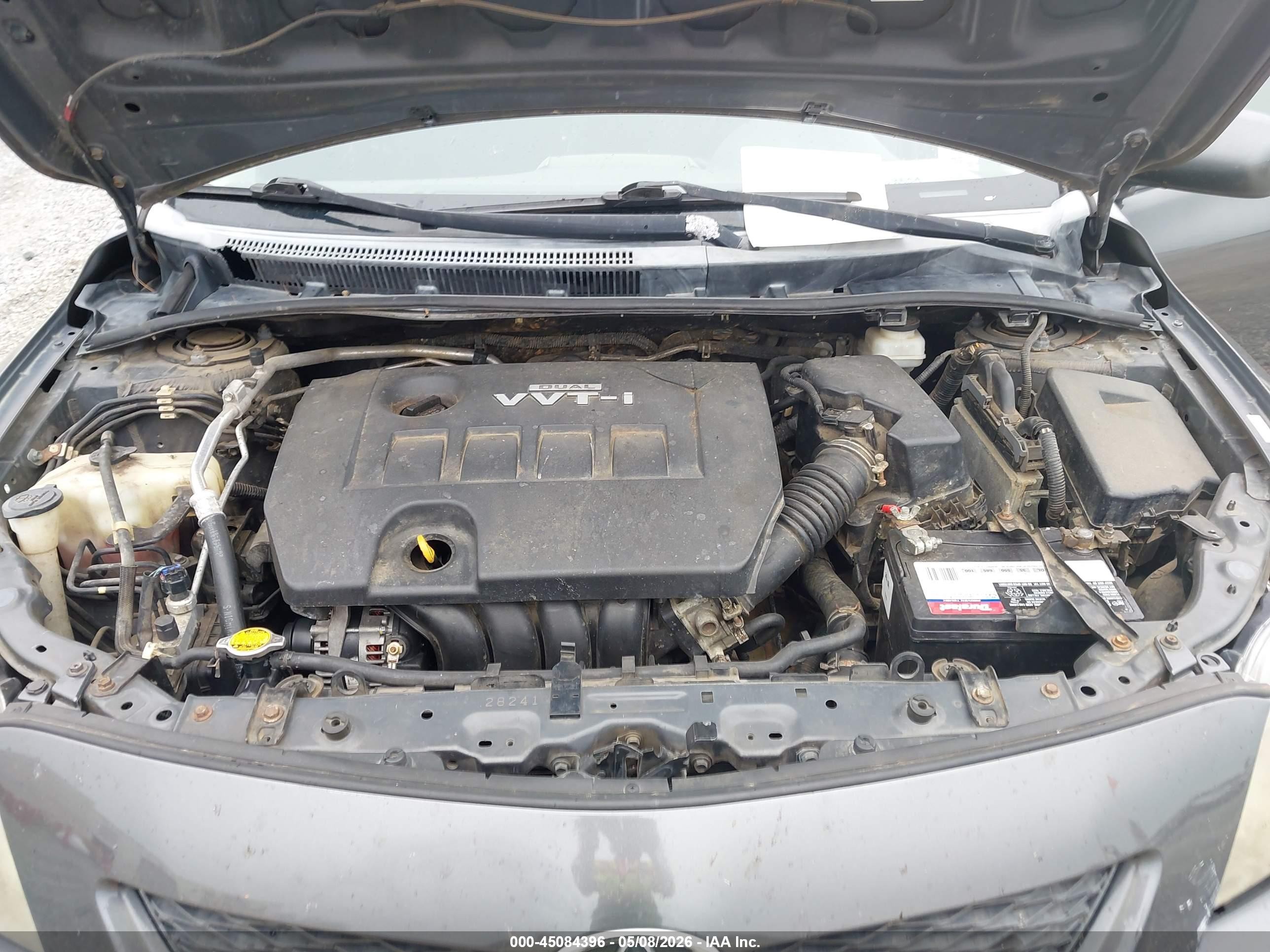 2010 Toyota Corolla S Gray vin: 1NXBU4EE4AZ330030
