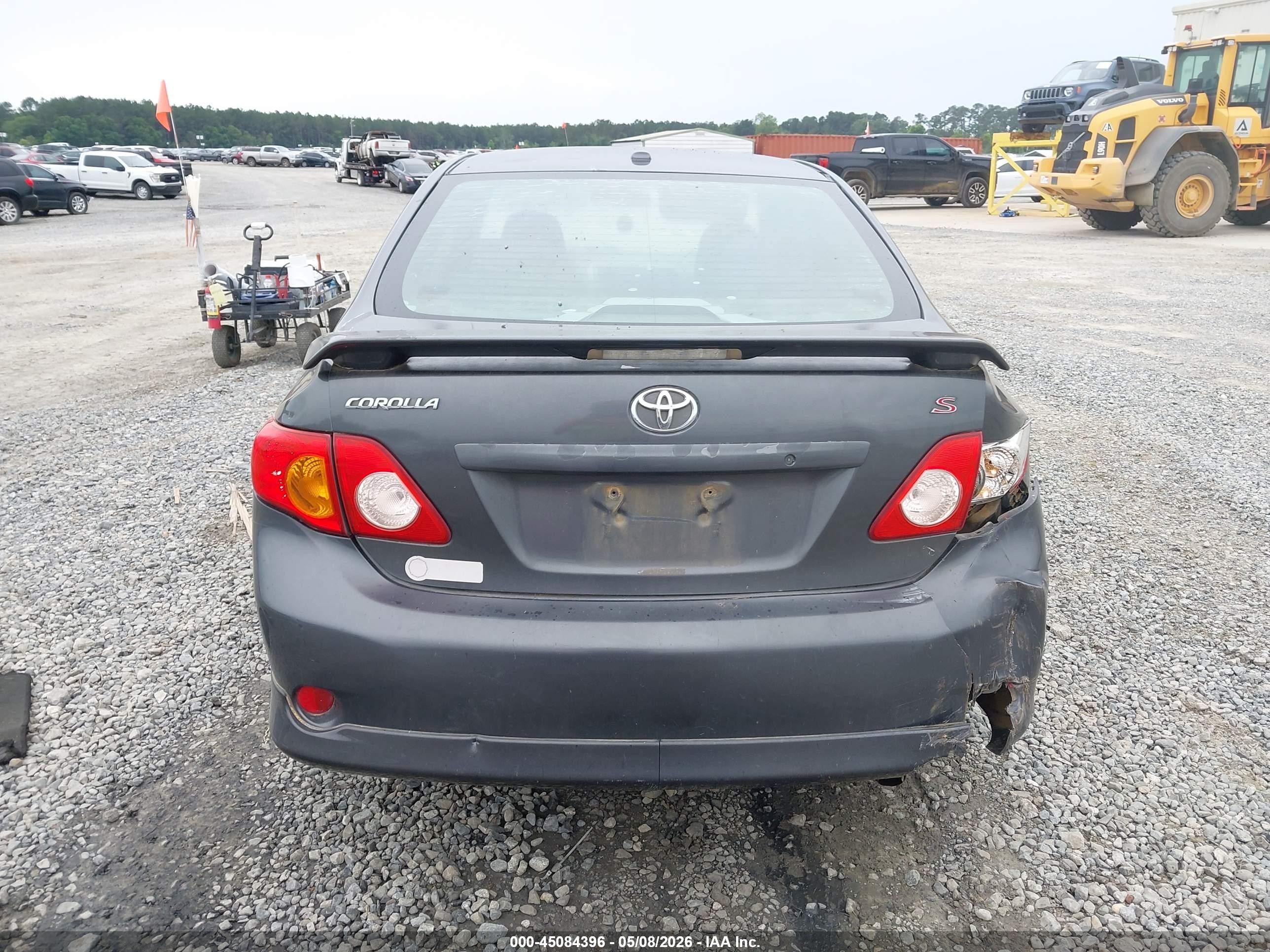 2010 Toyota Corolla S Gray vin: 1NXBU4EE4AZ330030