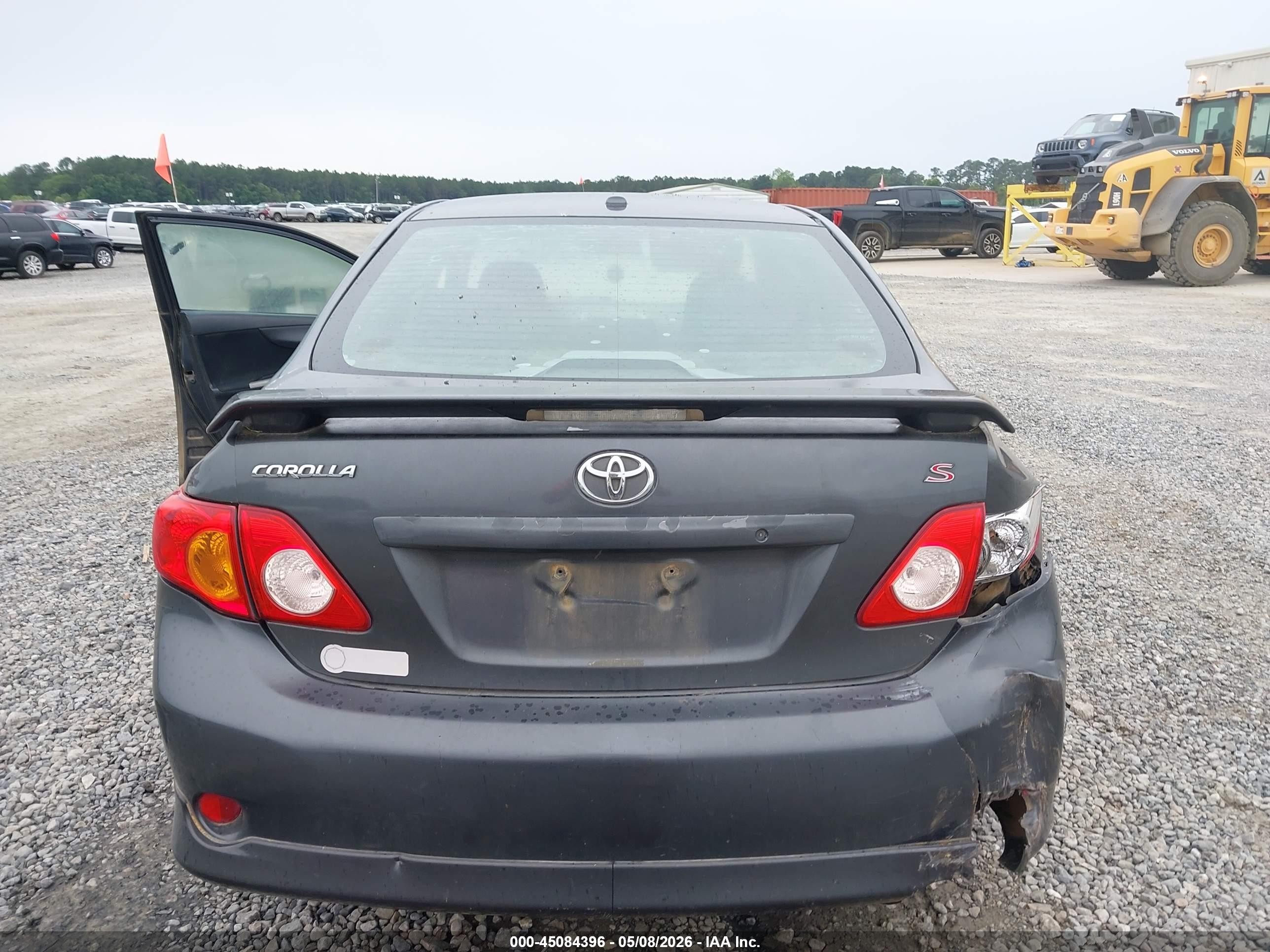 2010 Toyota Corolla S Gray vin: 1NXBU4EE4AZ330030
