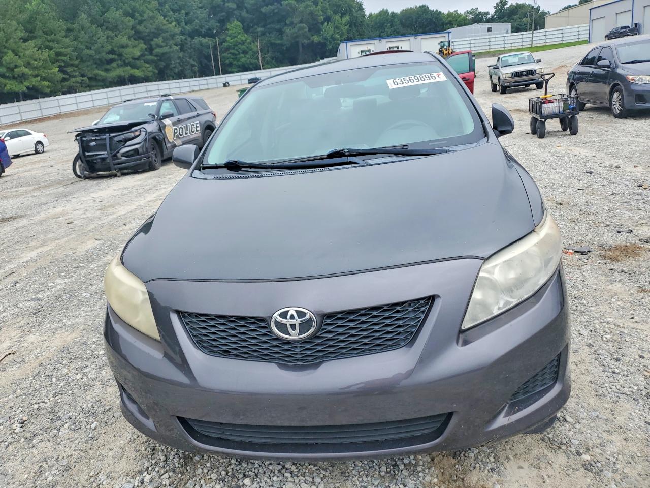 2010 Toyota Corolla Le Серый vin: 1NXBU4EE4AZ344526