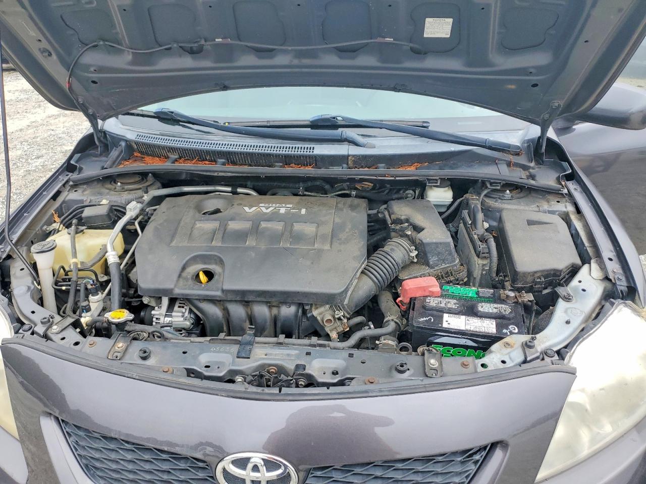 2010 Toyota Corolla Le Серый vin: 1NXBU4EE4AZ344526