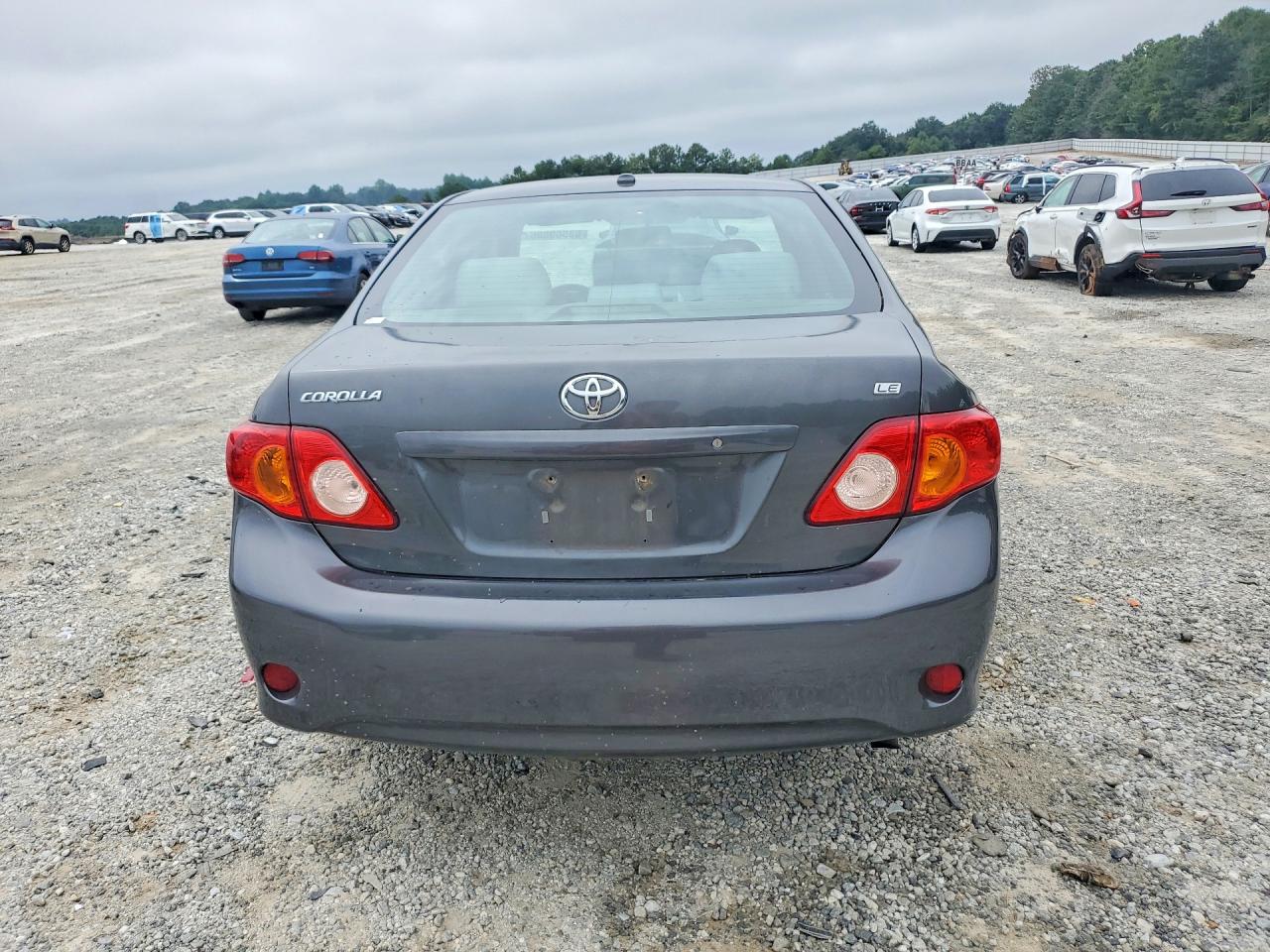 2010 Toyota Corolla Le Серый vin: 1NXBU4EE4AZ344526