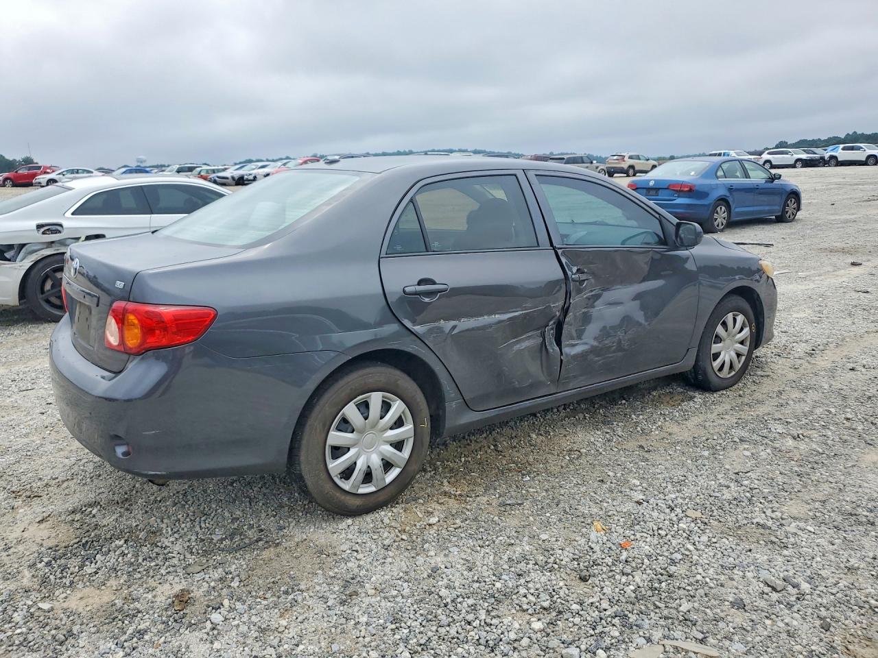 2010 Toyota Corolla Le Серый vin: 1NXBU4EE4AZ344526