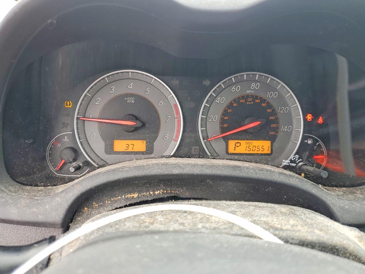 2010 Toyota Corolla S Белый vin: 1NXBU4EE4AZ350178