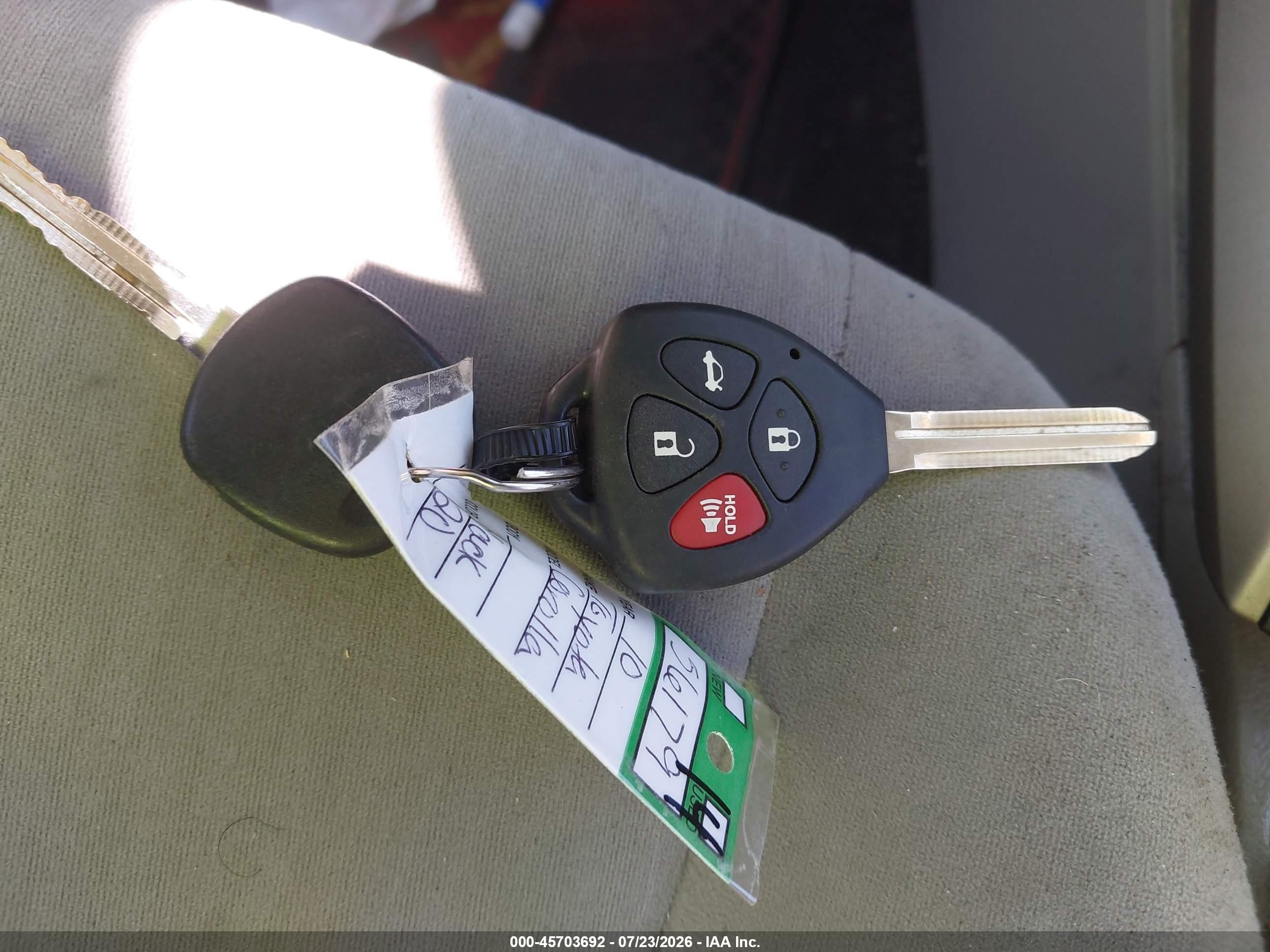 2010 Toyota Corolla Le Черный vin: 1NXBU4EE4AZ362220