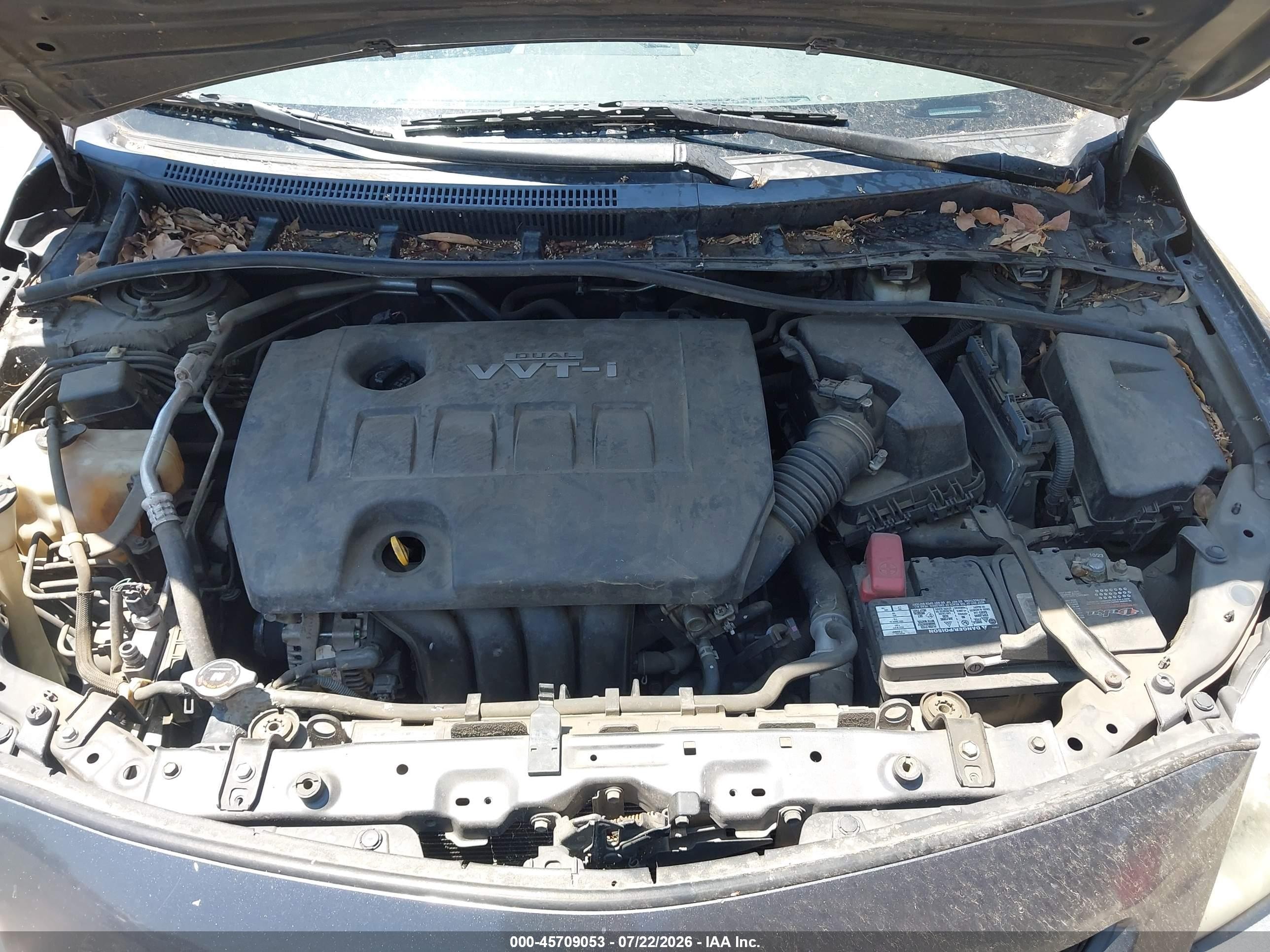 2010 Toyota Corolla Le Серый vin: 1NXBU4EE4AZ370091