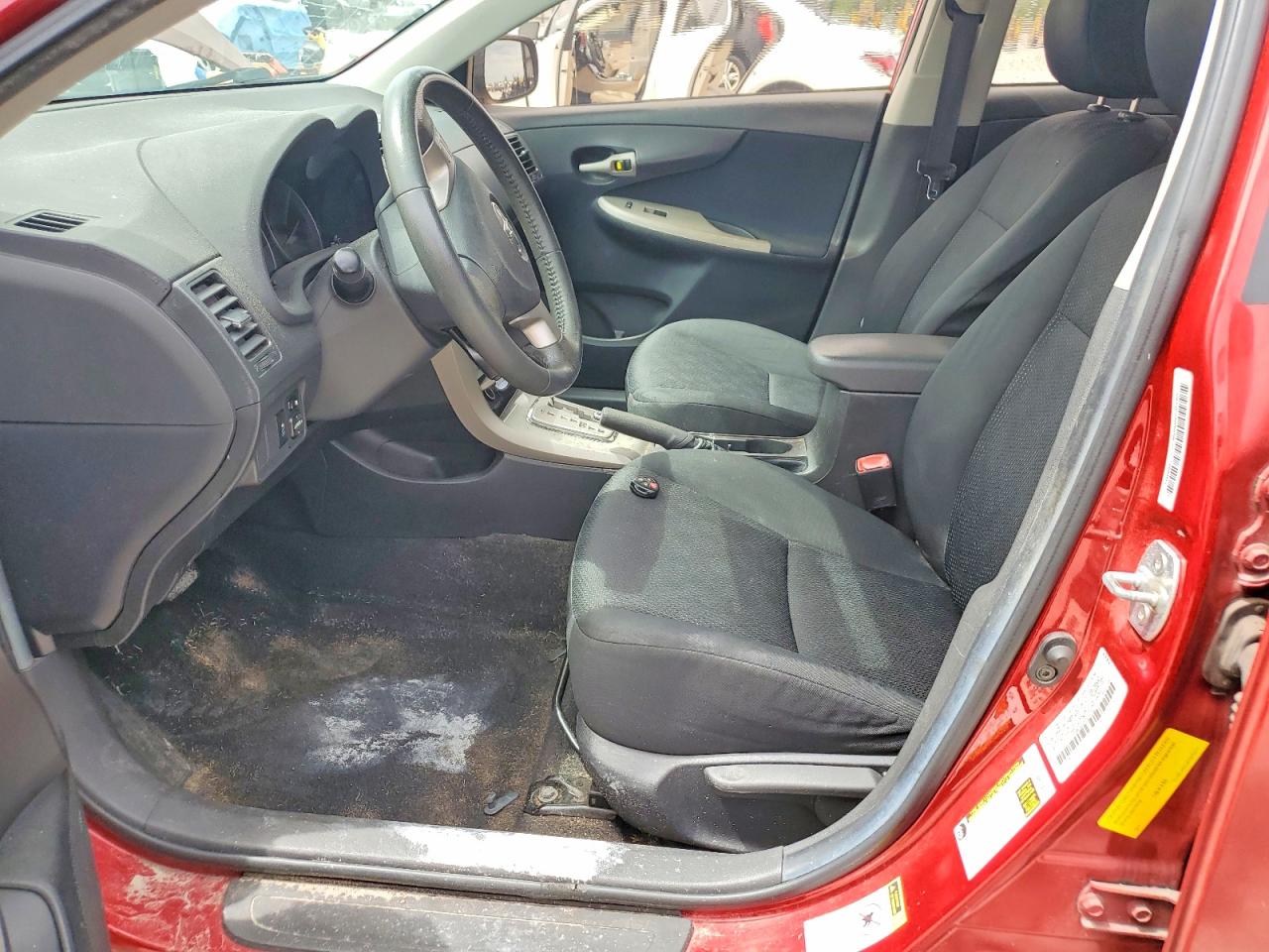 2010 Toyota Corolla S Red vin: 1NXBU4EE4AZ375274