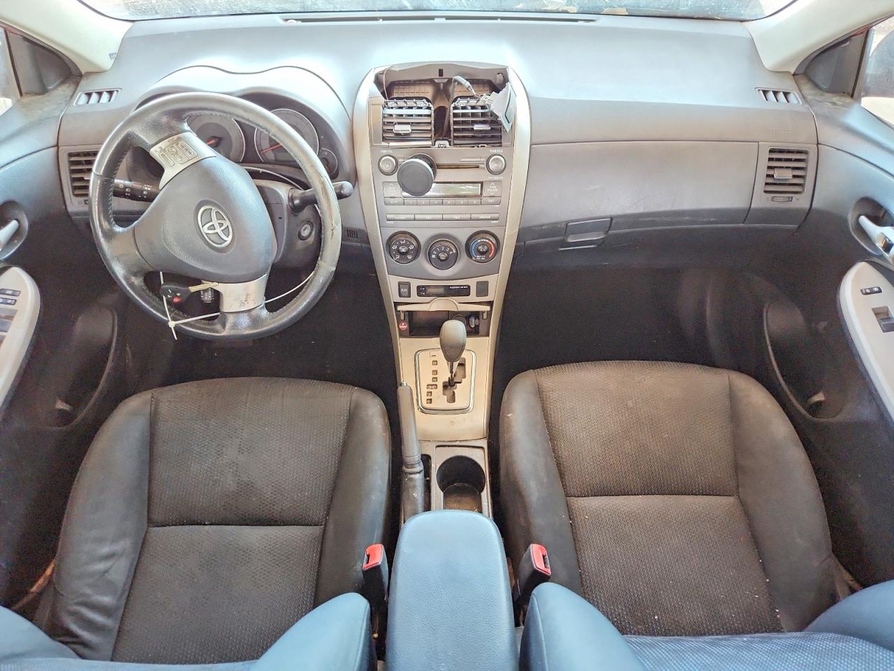 2010 Toyota Corolla S Red vin: 1NXBU4EE4AZ376411