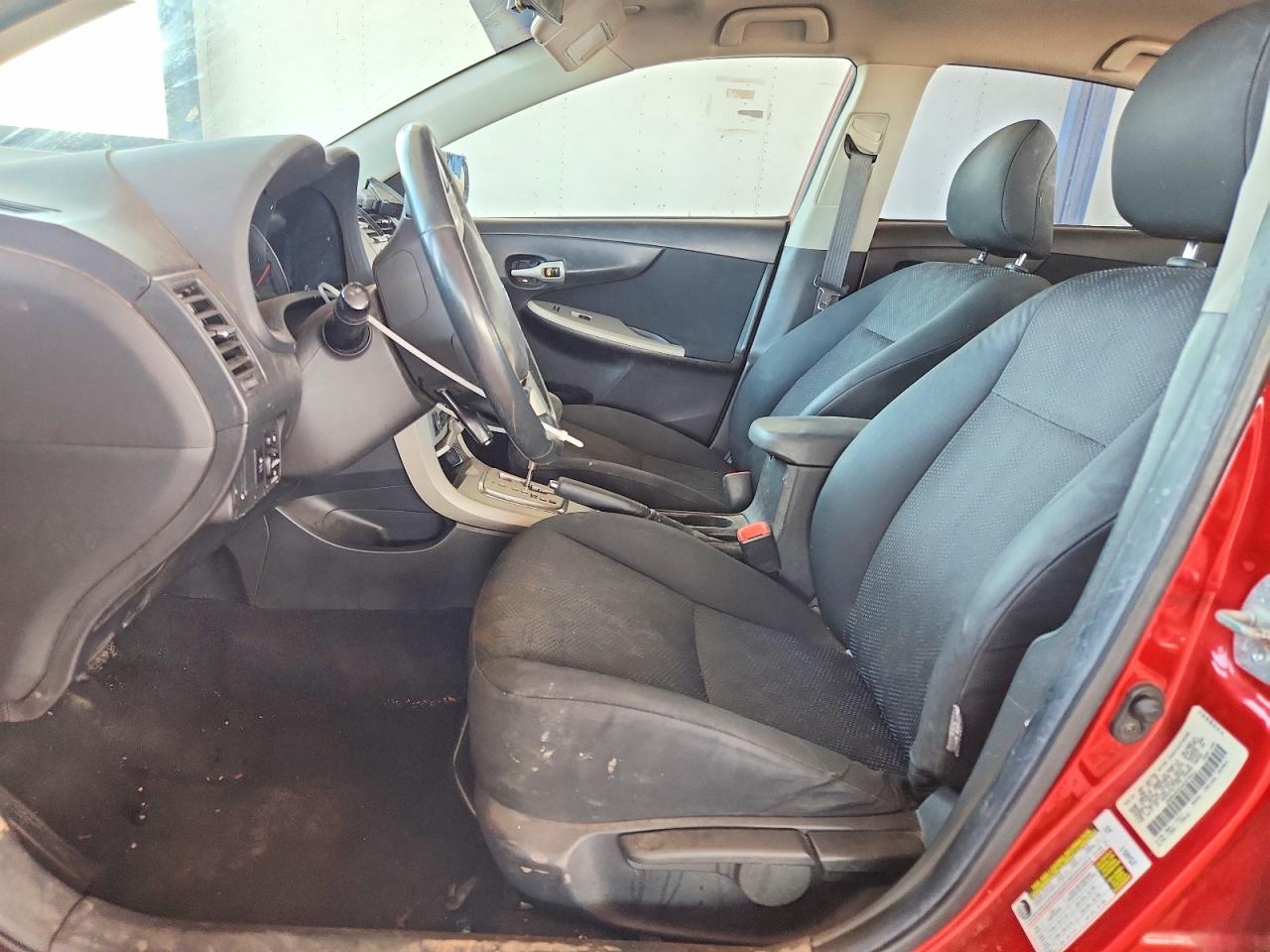 2010 Toyota Corolla S Red vin: 1NXBU4EE4AZ376411