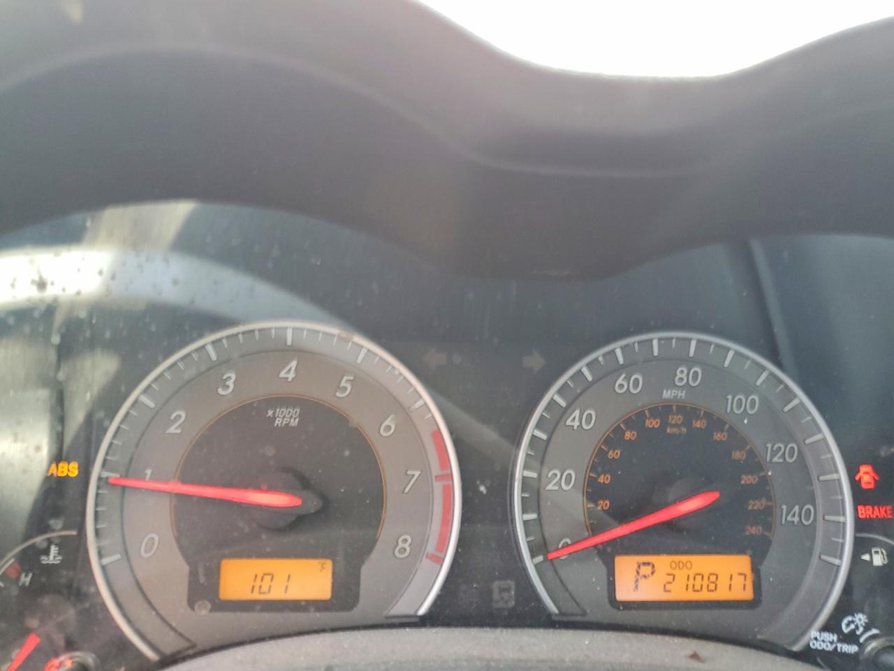 2010 Toyota Corolla S Red vin: 1NXBU4EE4AZ376411