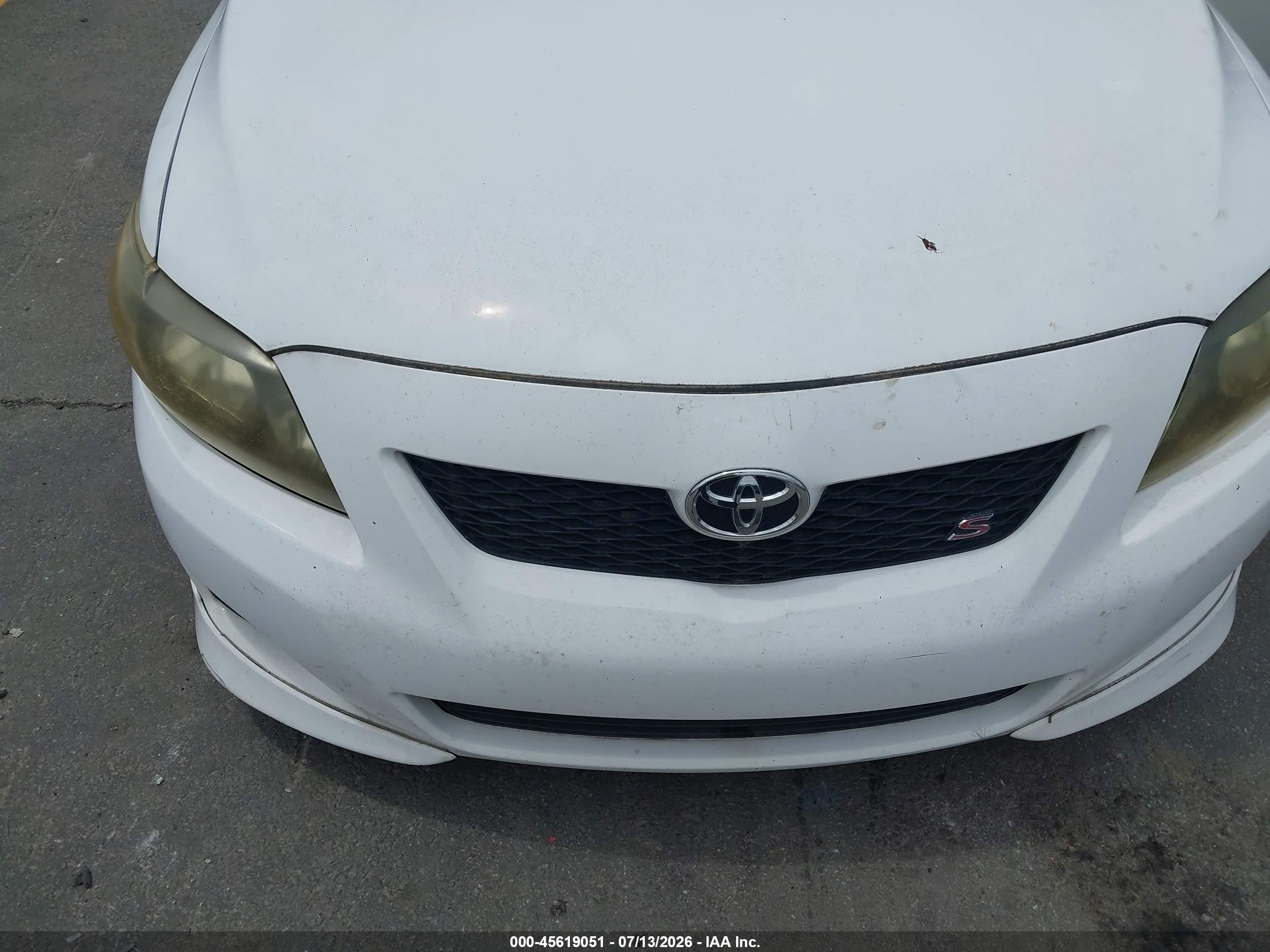 2010 Toyota Corolla S White vin: 1NXBU4EE5AZ184348