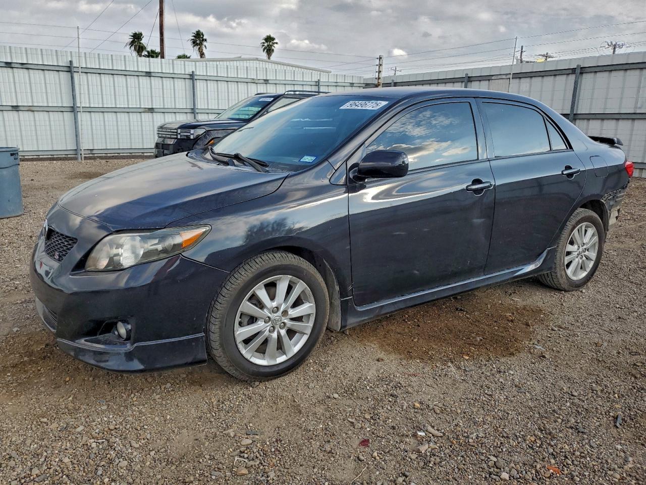 2010 Toyota Corolla Base Black vin: 1NXBU4EE5AZ196418