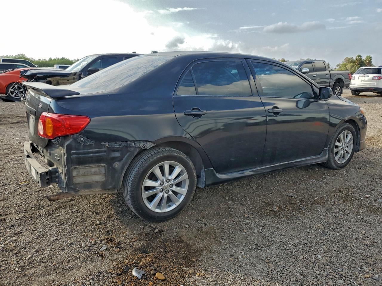 2010 Toyota Corolla Base Black vin: 1NXBU4EE5AZ196418